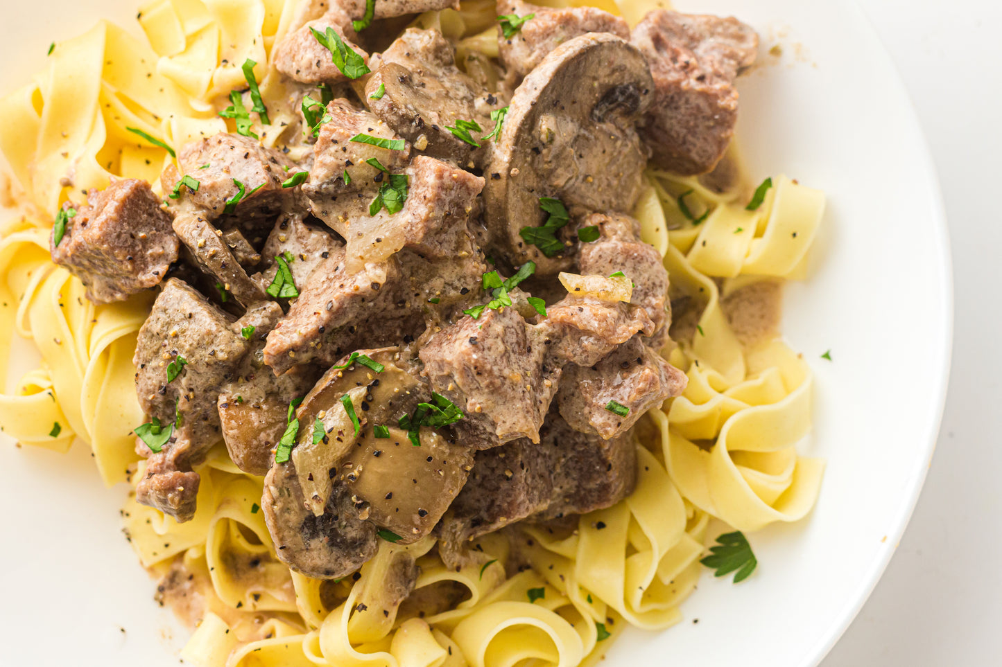 PLR Slow Cooker Beef Stroganoff