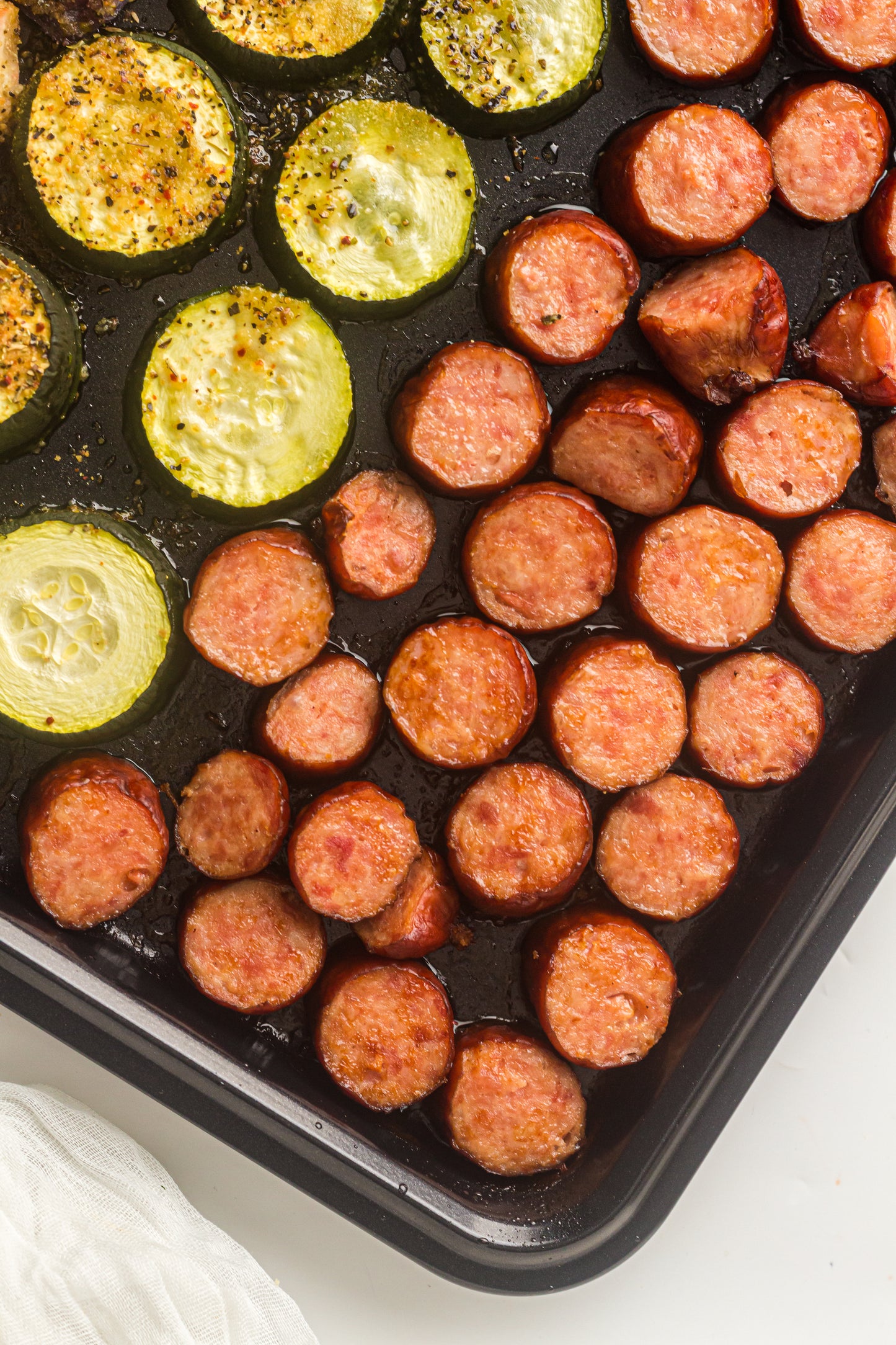 PLR Sheet Pan Sausage and Vegetables