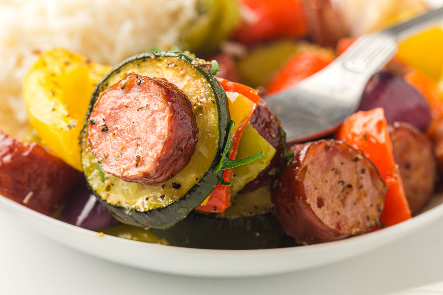 PLR Sheet Pan Sausage and Vegetables