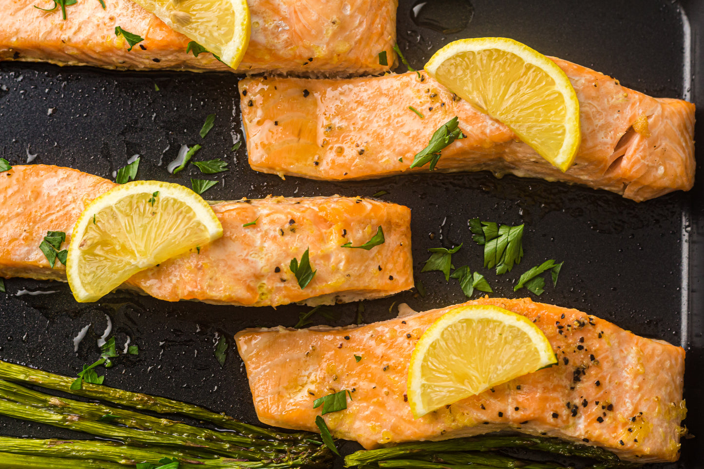 PLR Sheet Pan Salmon with Asparagus and Roasted Potatoes