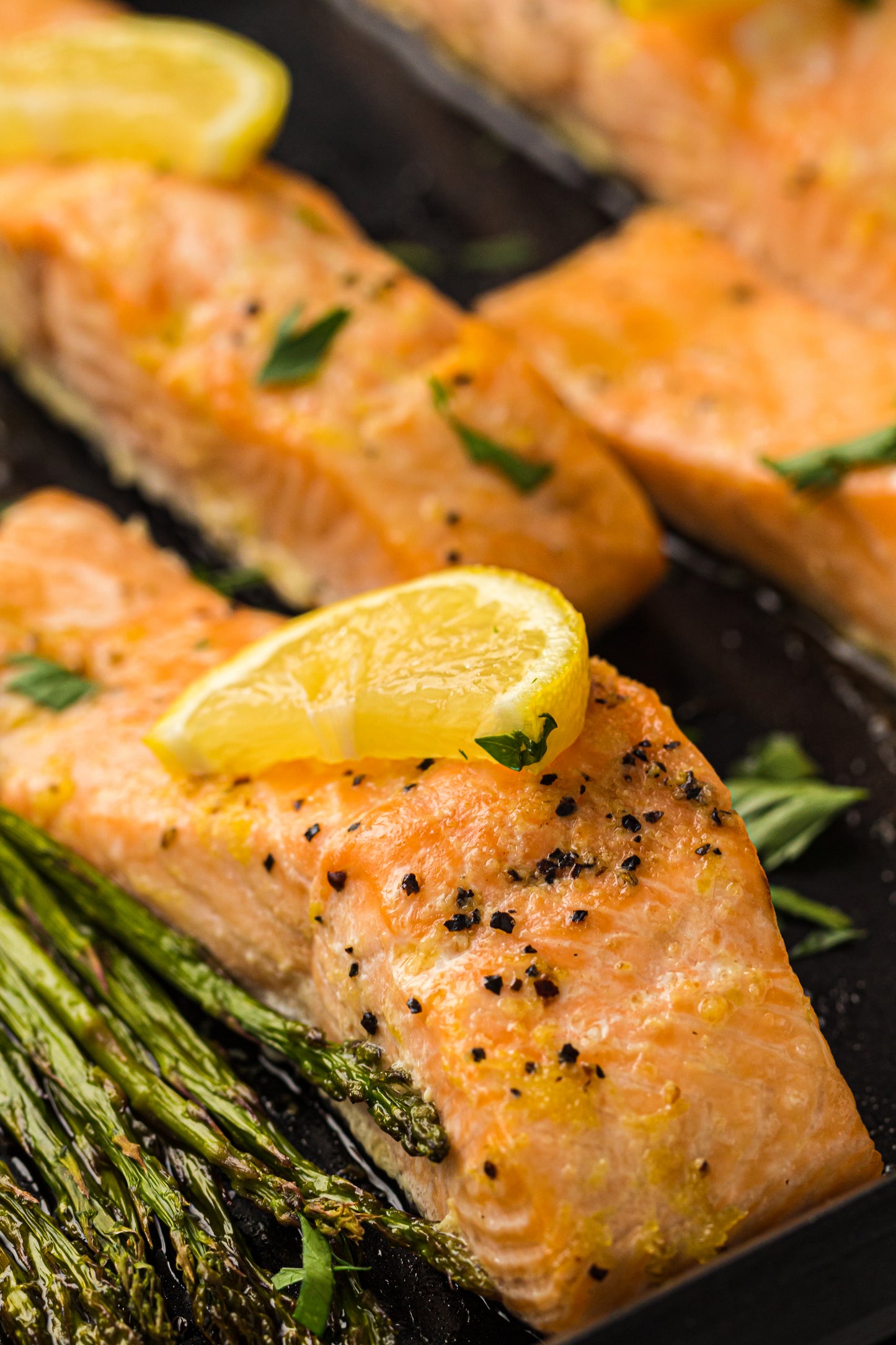 PLR Sheet Pan Salmon with Asparagus and Roasted Potatoes