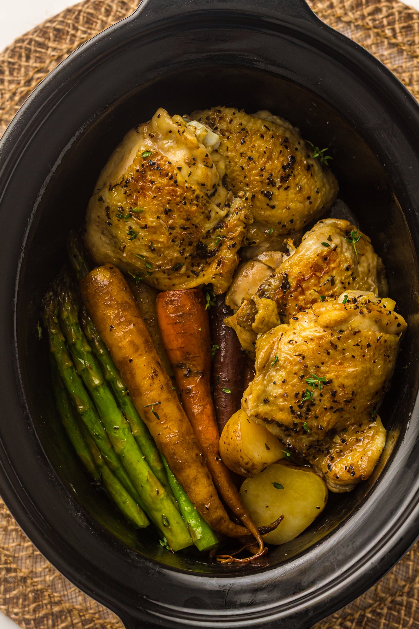 Slow Cooker Chicken and Vegetables