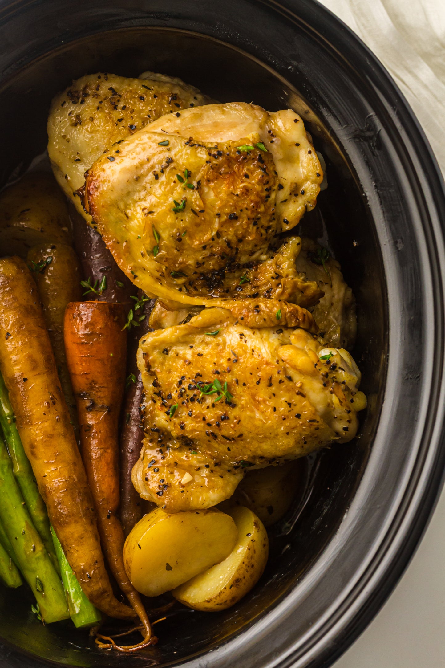 Slow Cooker Chicken and Vegetables