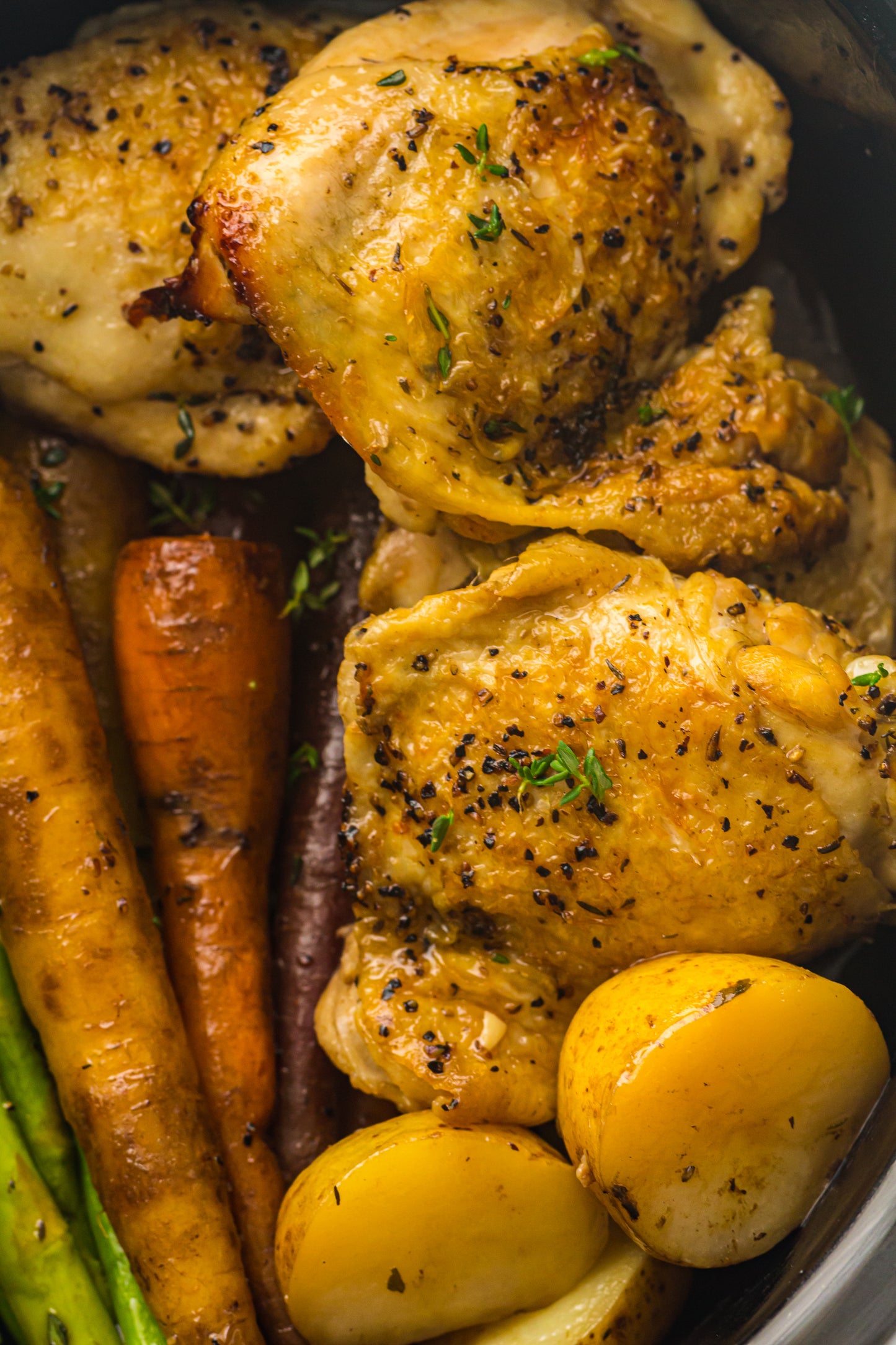 Slow Cooker Chicken and Vegetables