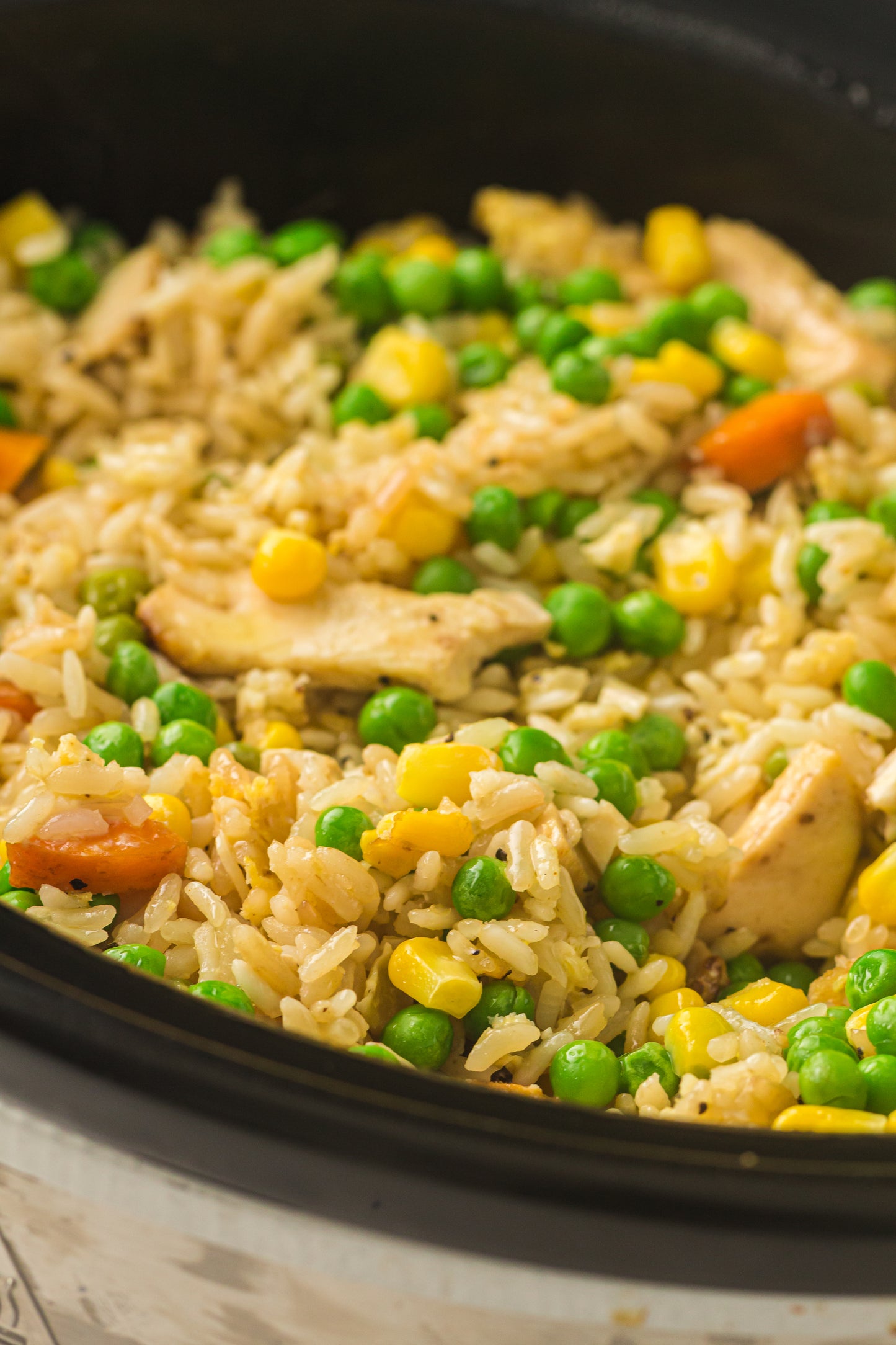 Slow Cooker Fried Rice