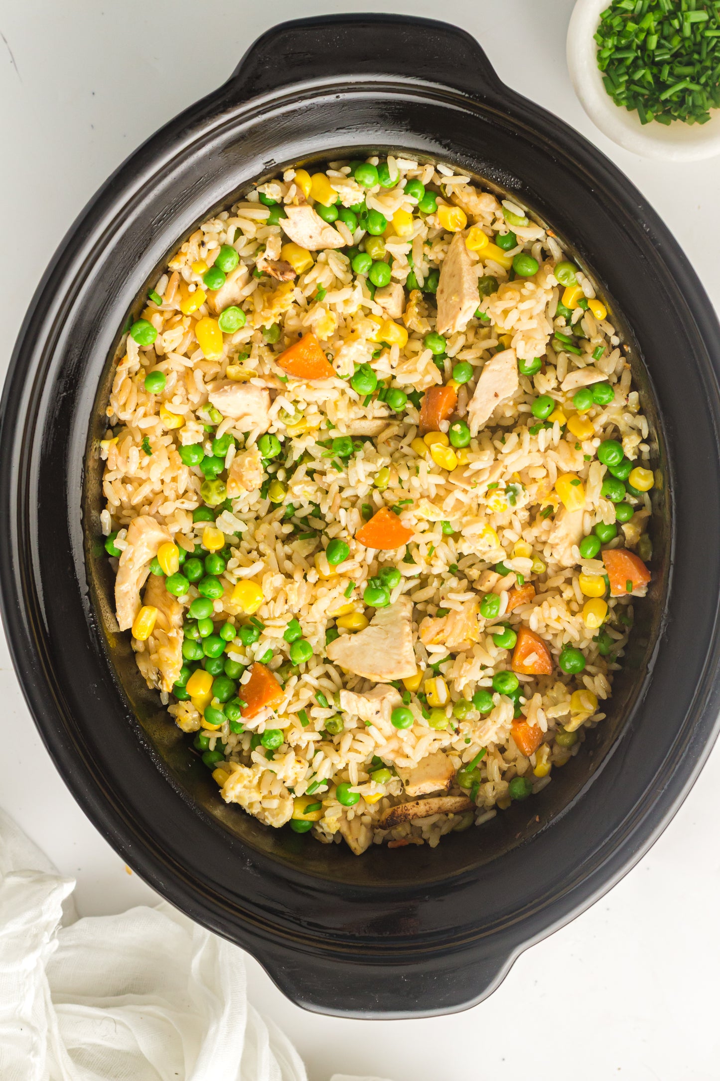 Slow Cooker Fried Rice
