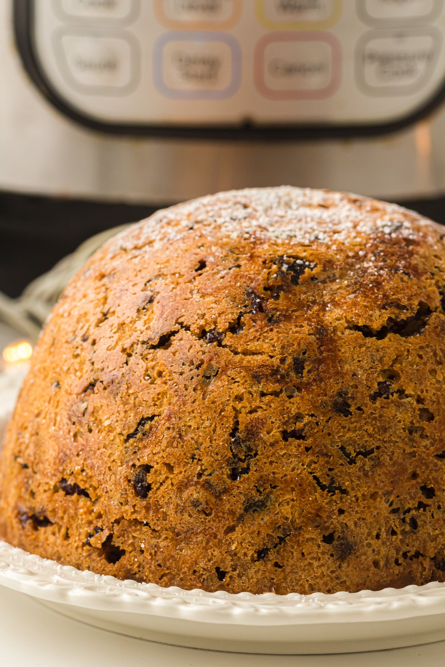 Instant Pot Figgy Pudding
