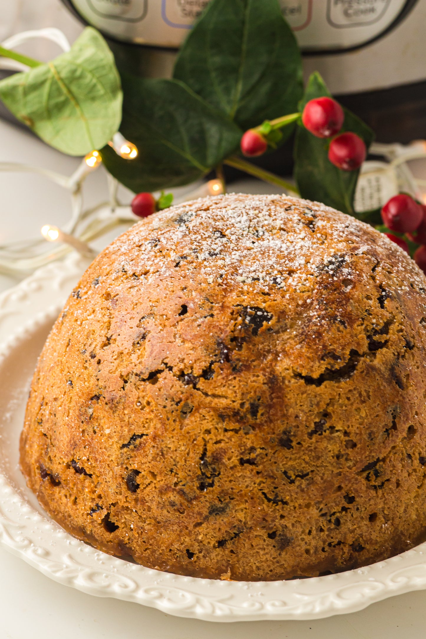 Instant Pot Figgy Pudding