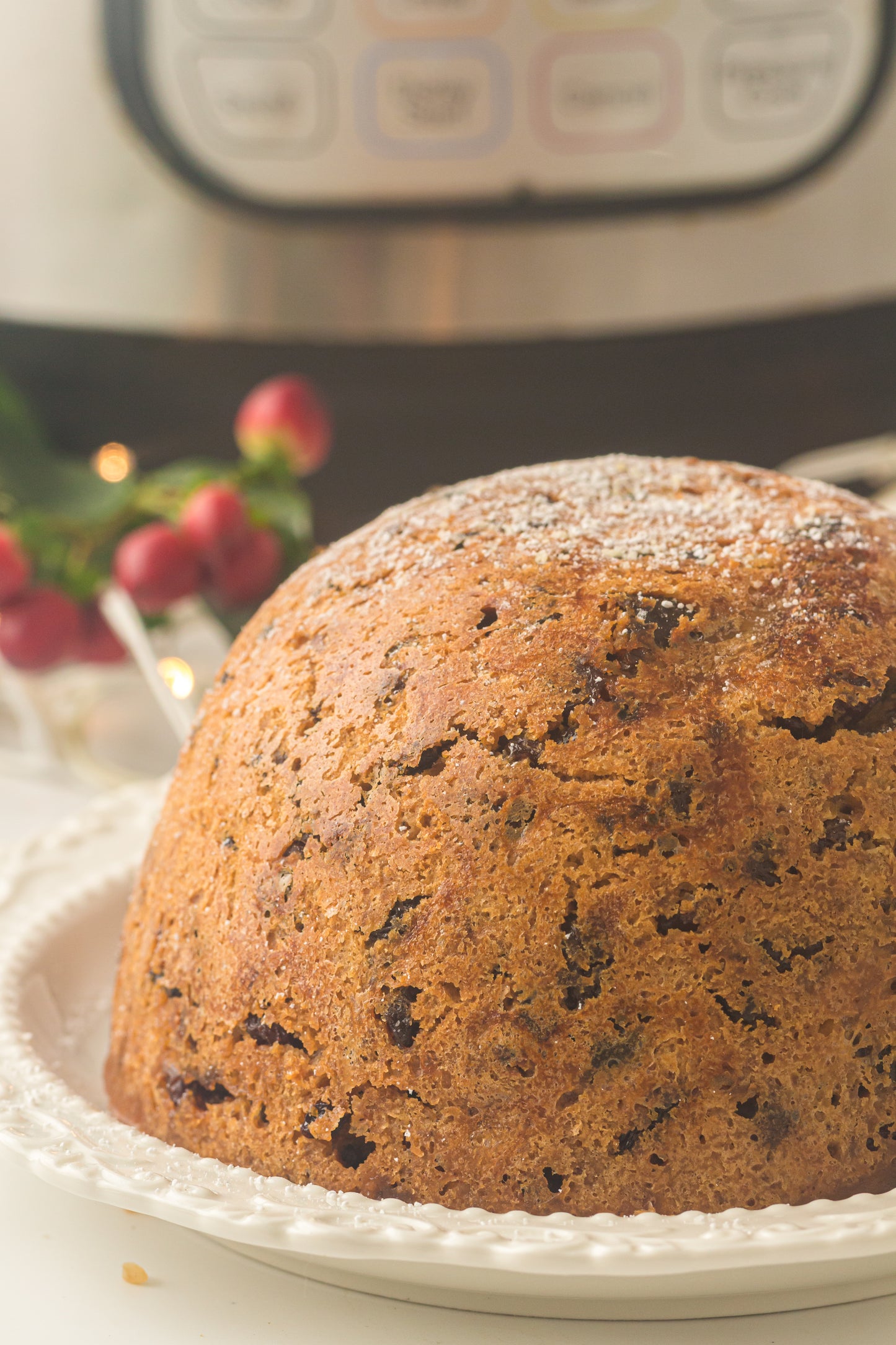 Instant Pot Figgy Pudding