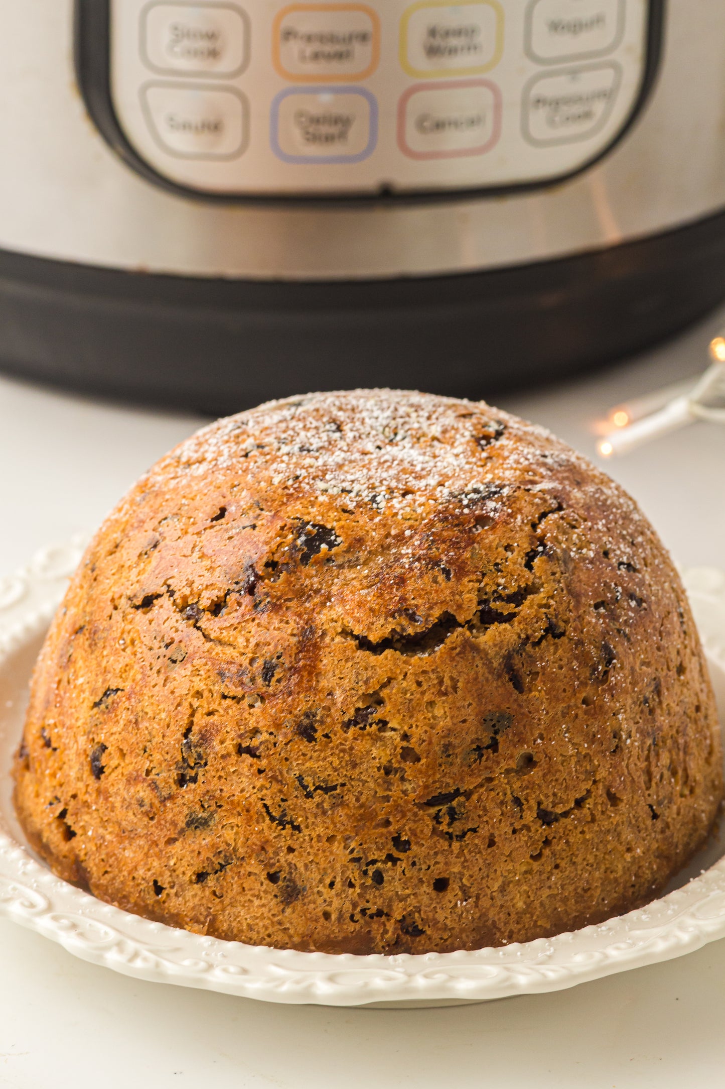 Instant Pot Figgy Pudding
