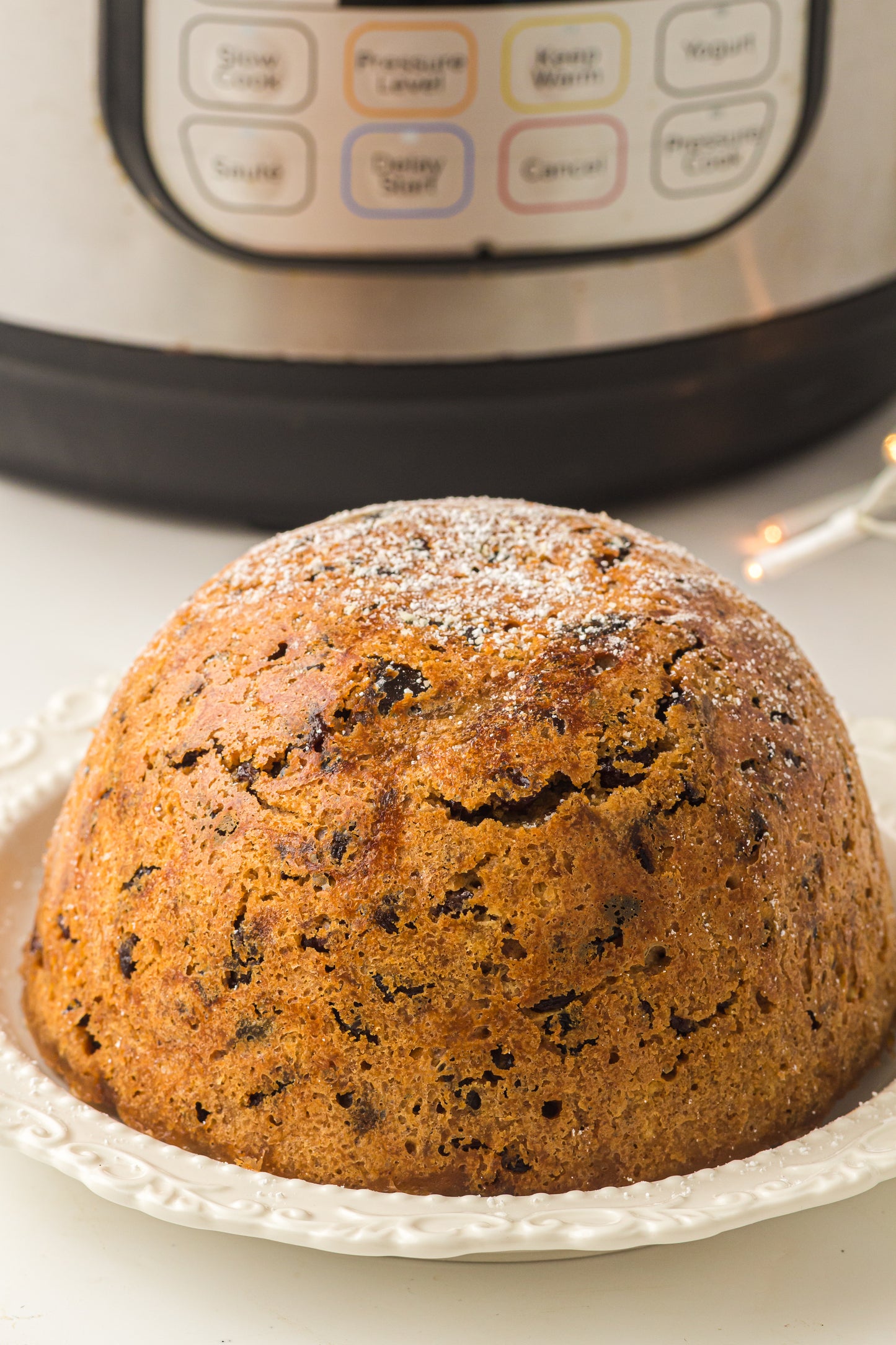 Instant Pot Figgy Pudding