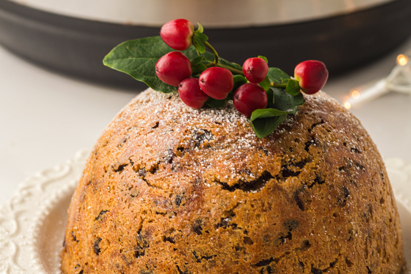 Instant Pot Figgy Pudding