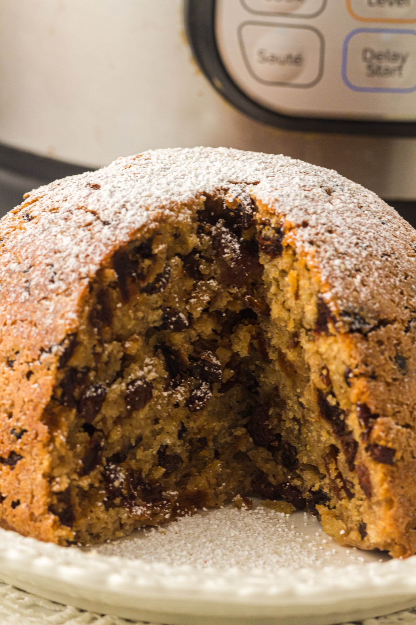 Instant Pot Figgy Pudding