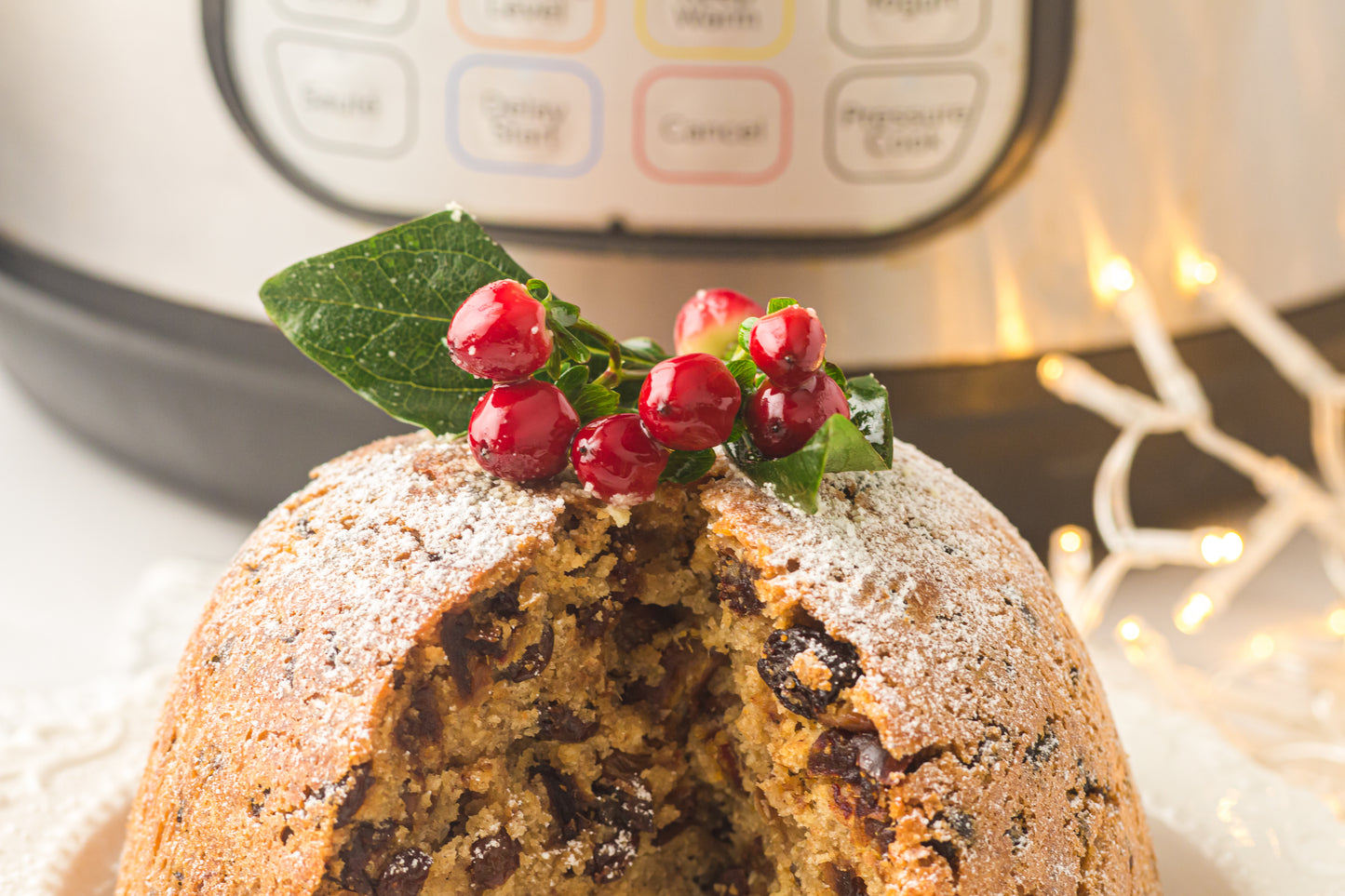 Instant Pot Figgy Pudding