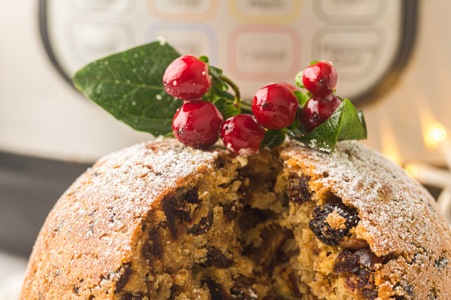 Instant Pot Figgy Pudding