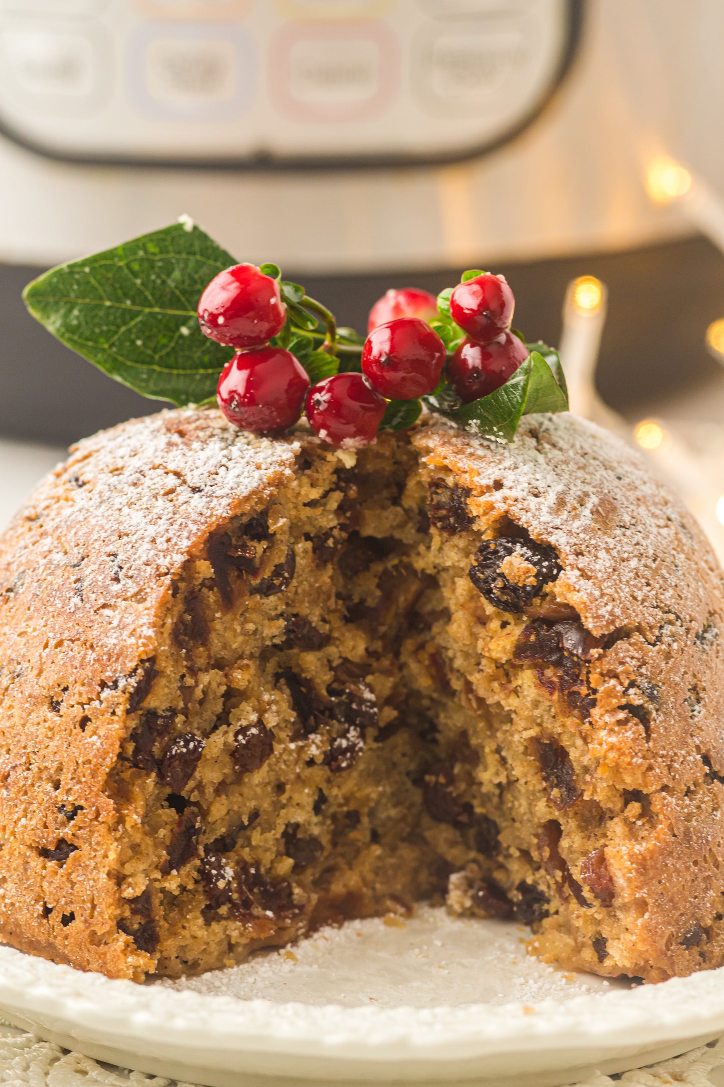 Instant Pot Figgy Pudding