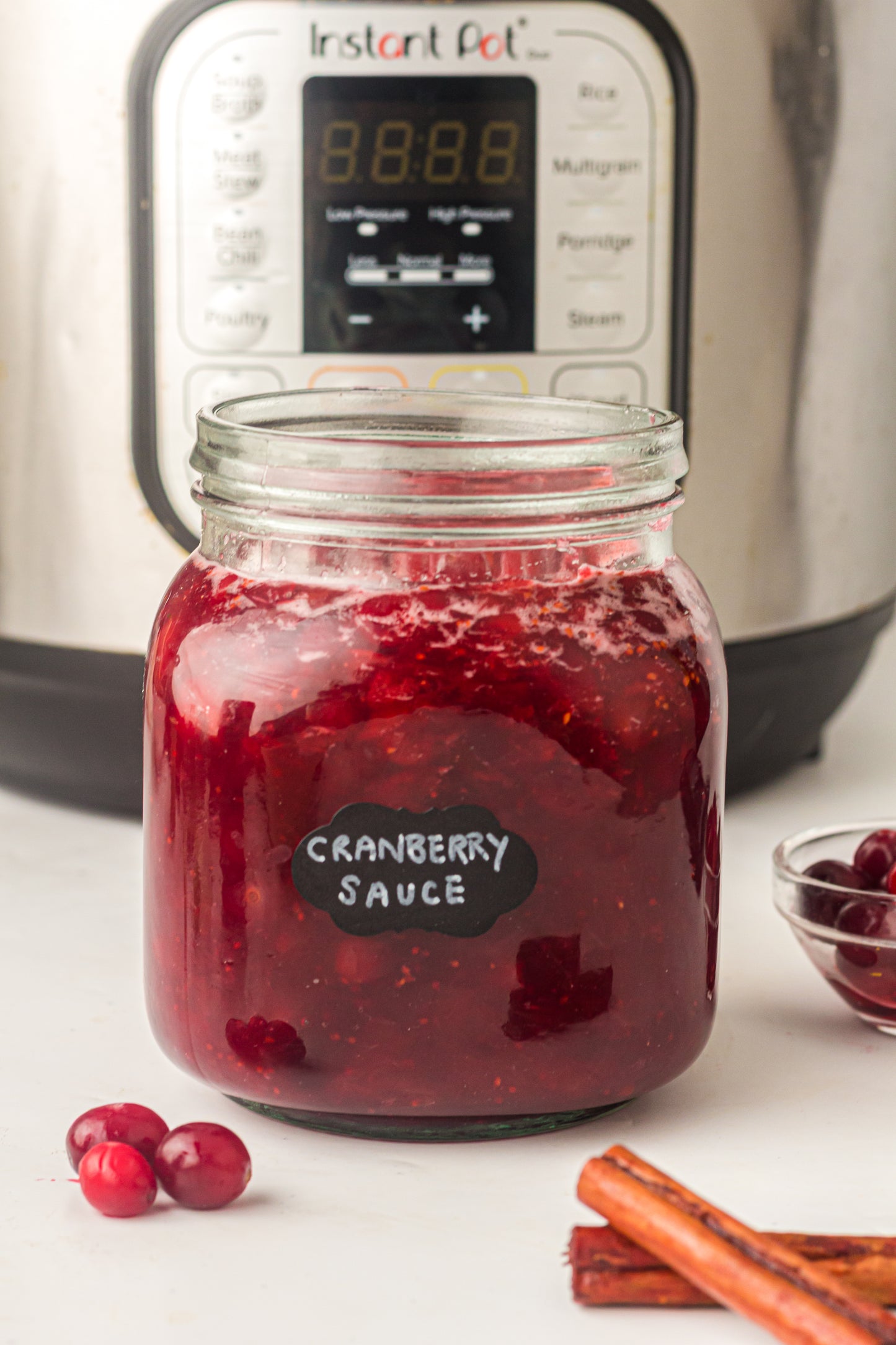 Instant Pot Cranberry Sauce