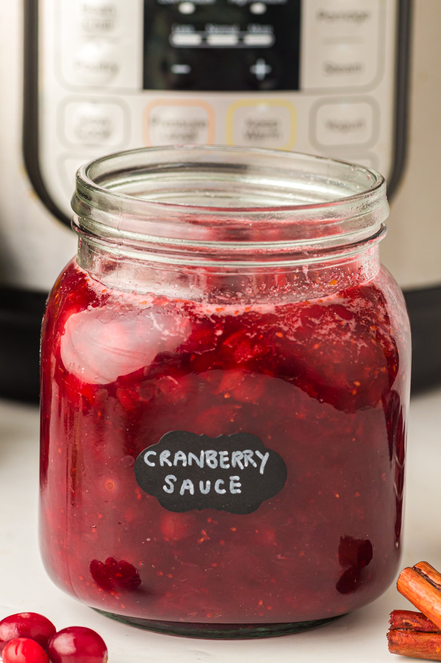 Instant Pot Cranberry Sauce