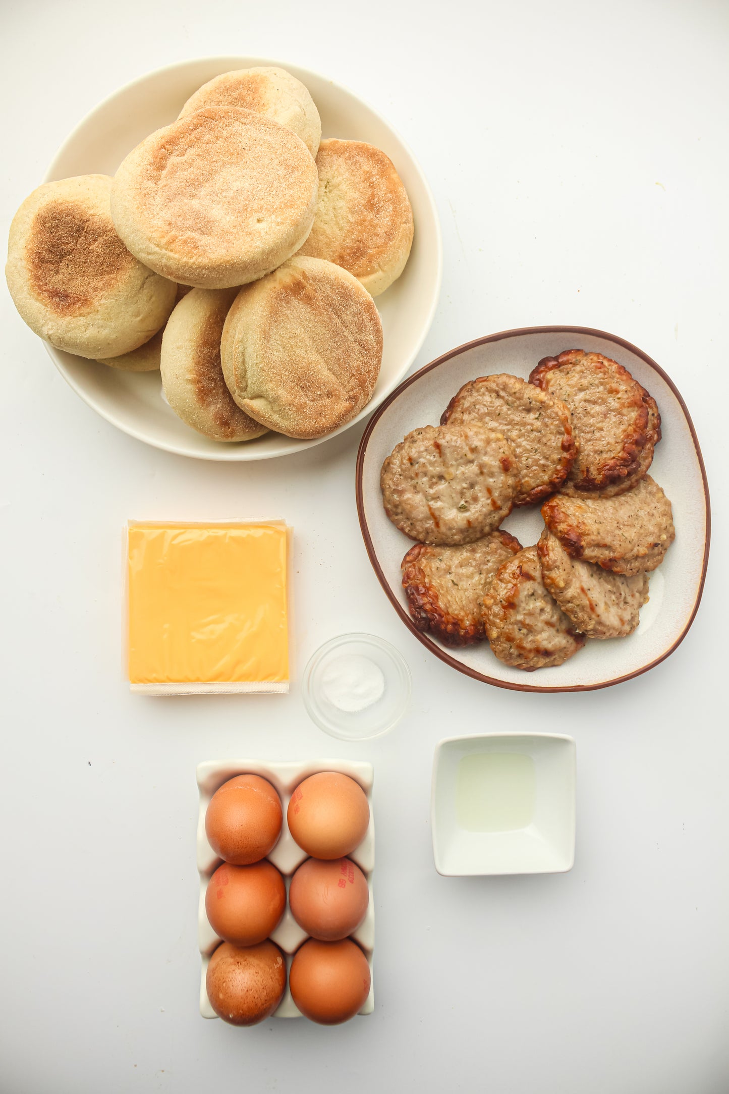 Freezer-Friendly Egg Muffin Sandwiches