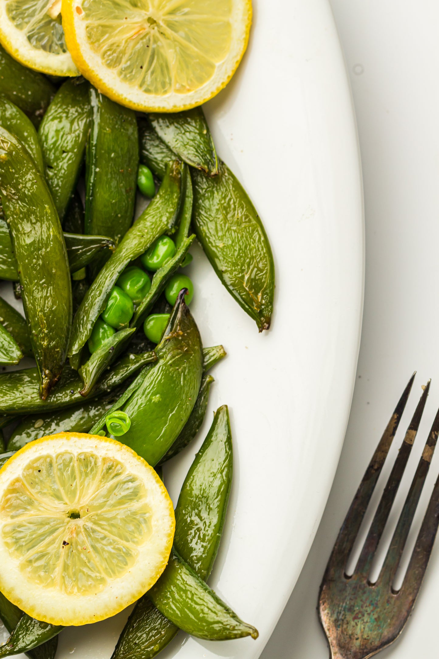 Air Fryer Sugar Snap Peas