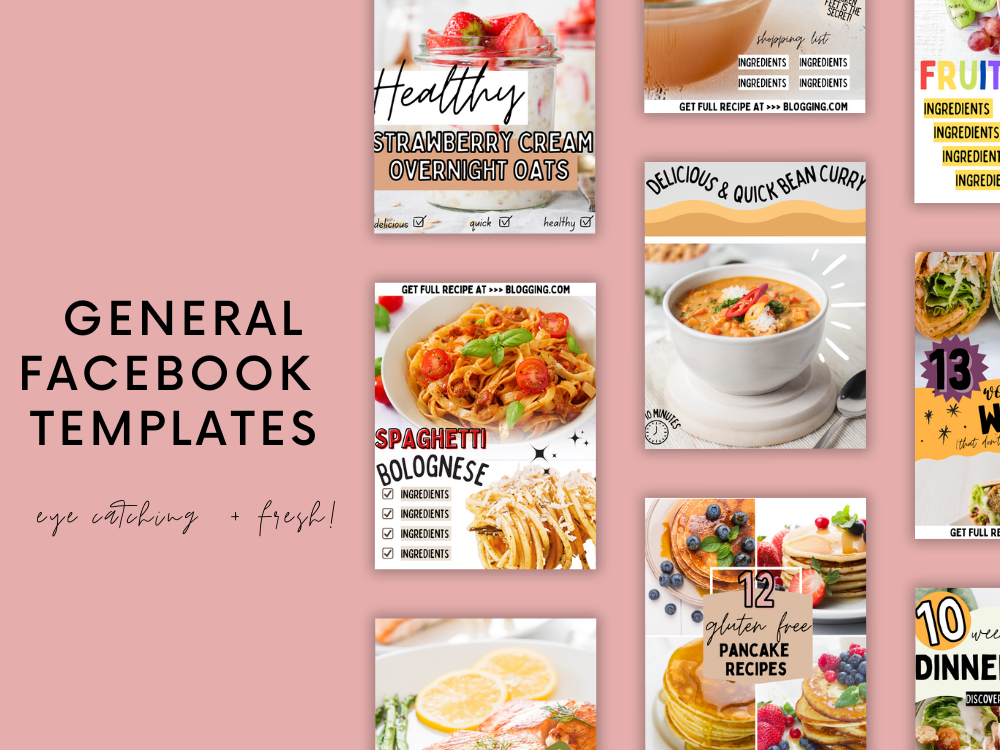 General Facebook Templates (PLR)