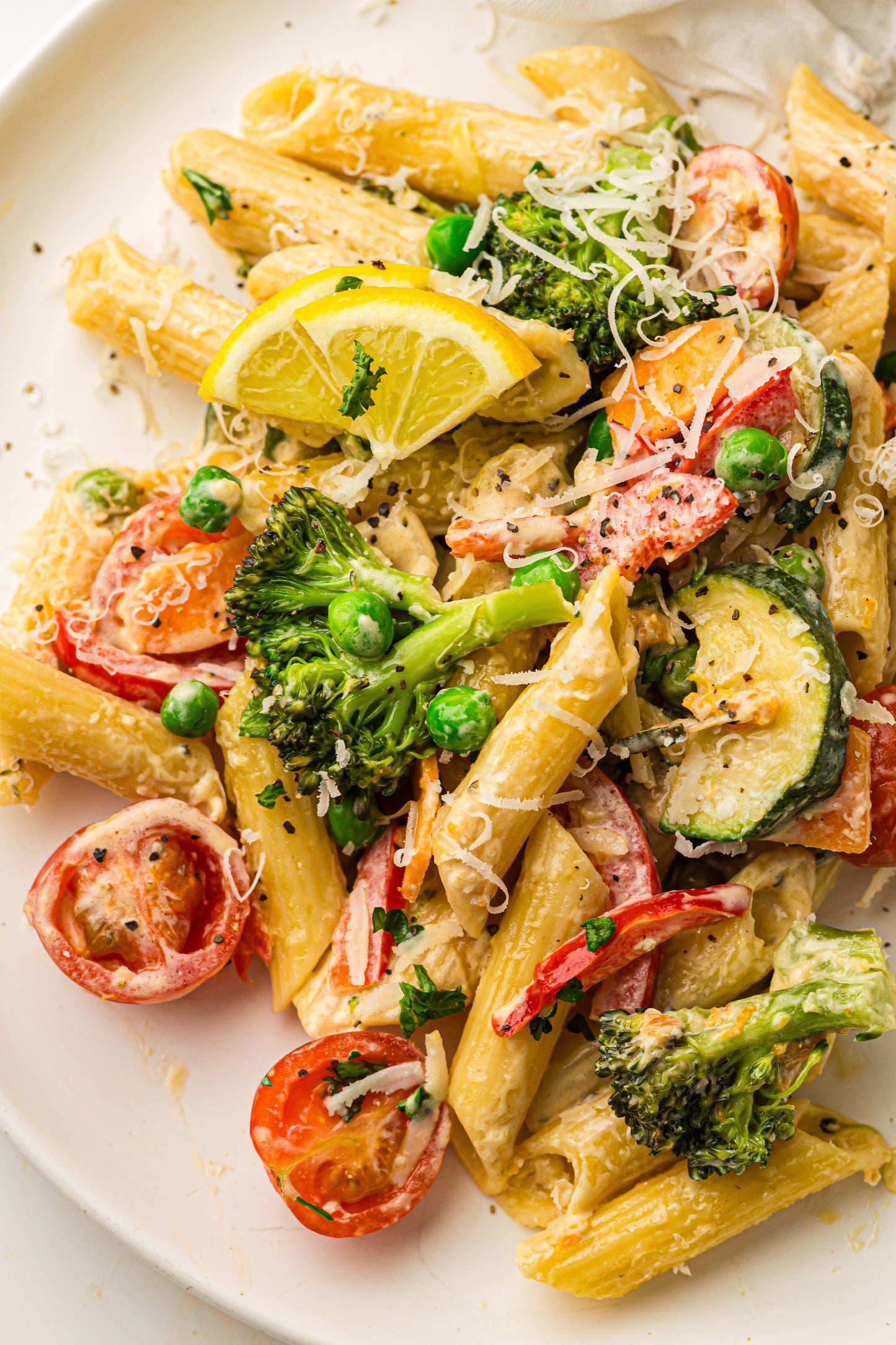 PLR Creamy Pasta Primavera recipe