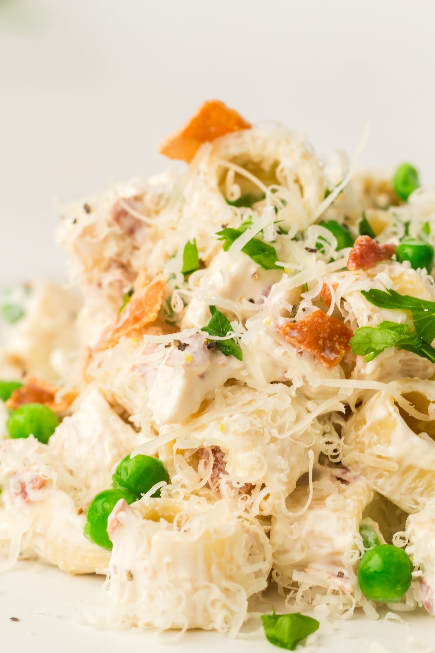 PLR Chicken Pasta Salad with Bacon and Peas