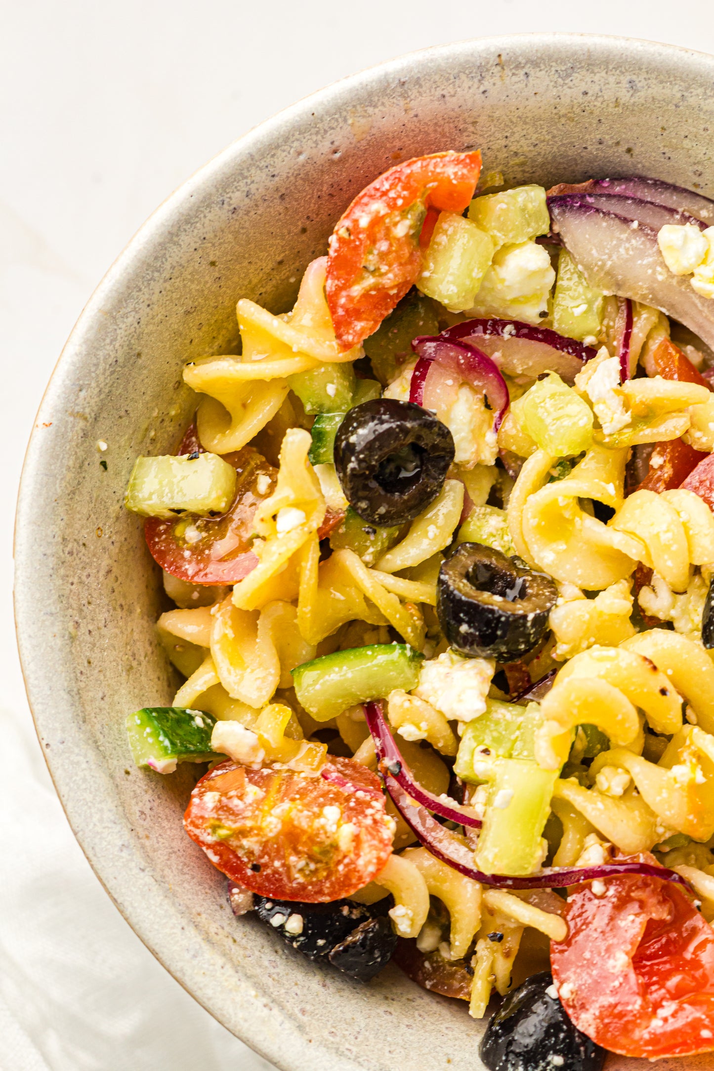 Greek Pasta Salad – PLR Recipe