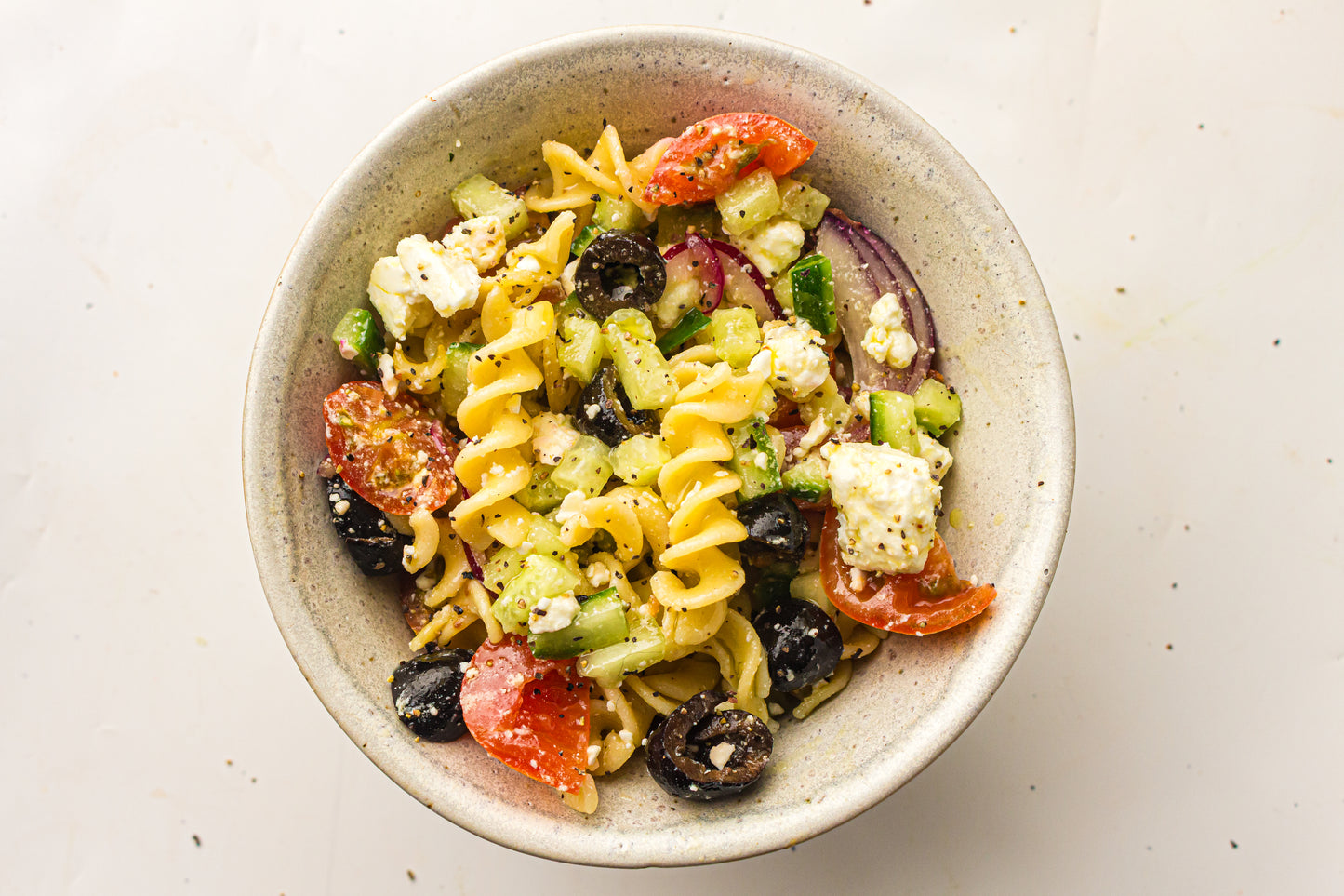 Greek Pasta Salad – PLR Recipe