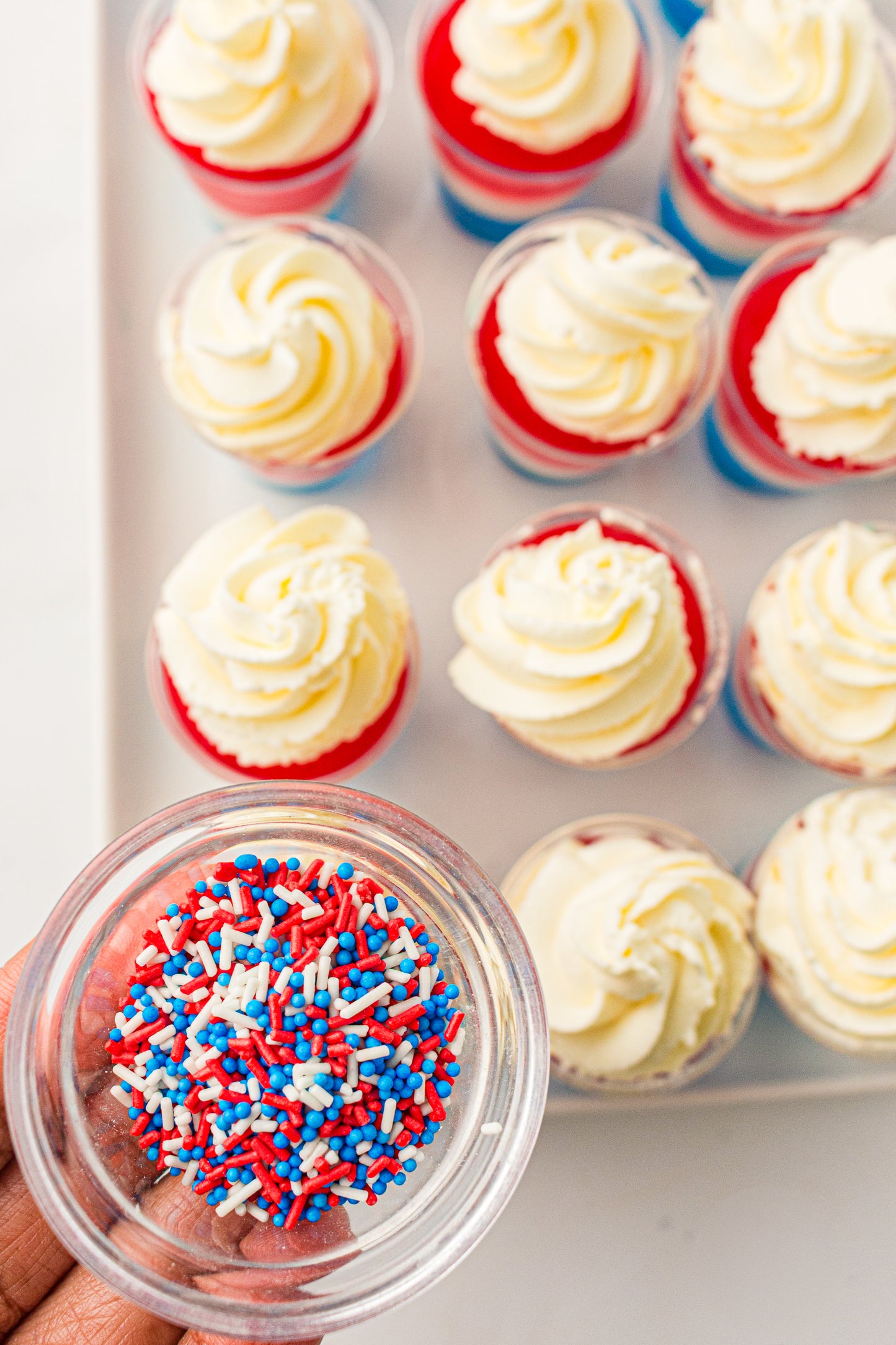 4th of July Tie-Dye Cupcakes – PLR Recipe