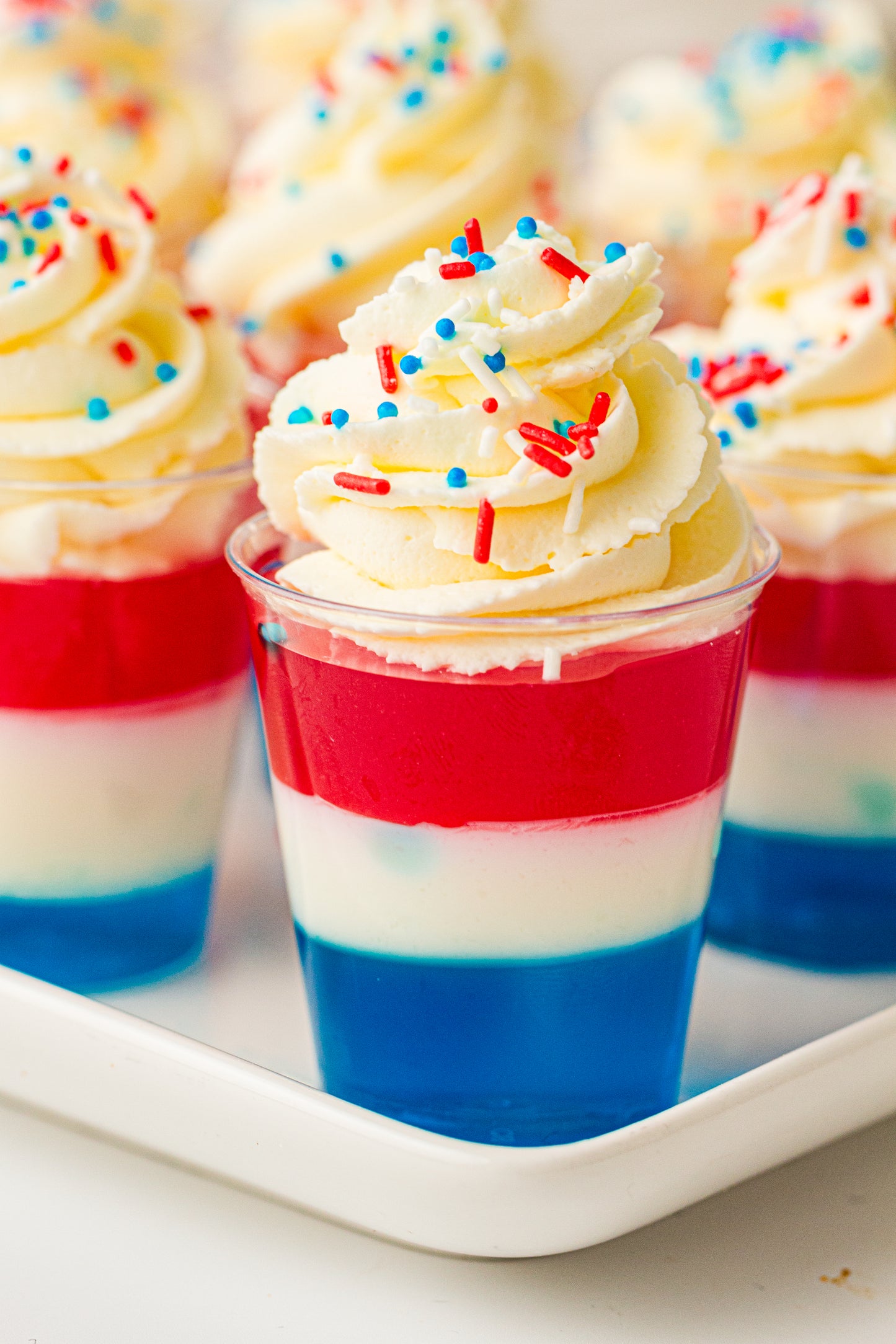 Red, White & Blue Jello Cups (Kid Friendly) – PLR Recipe