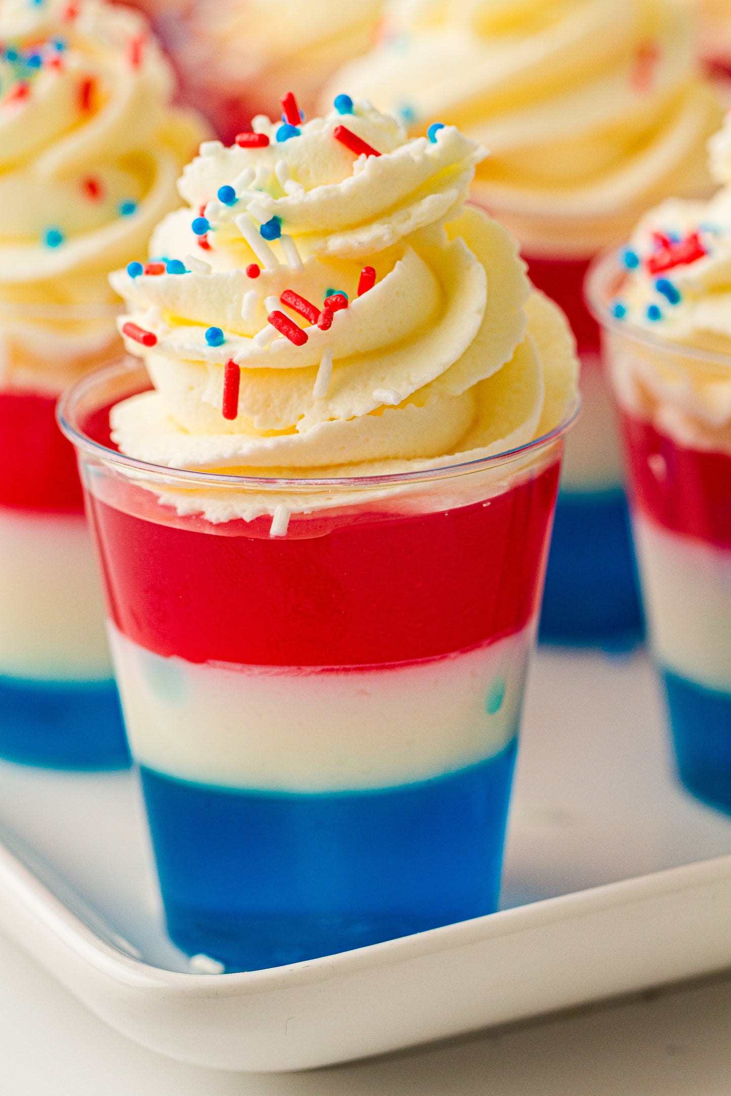 Red, White & Blue Jello Cups (Kid Friendly) – PLR Recipe