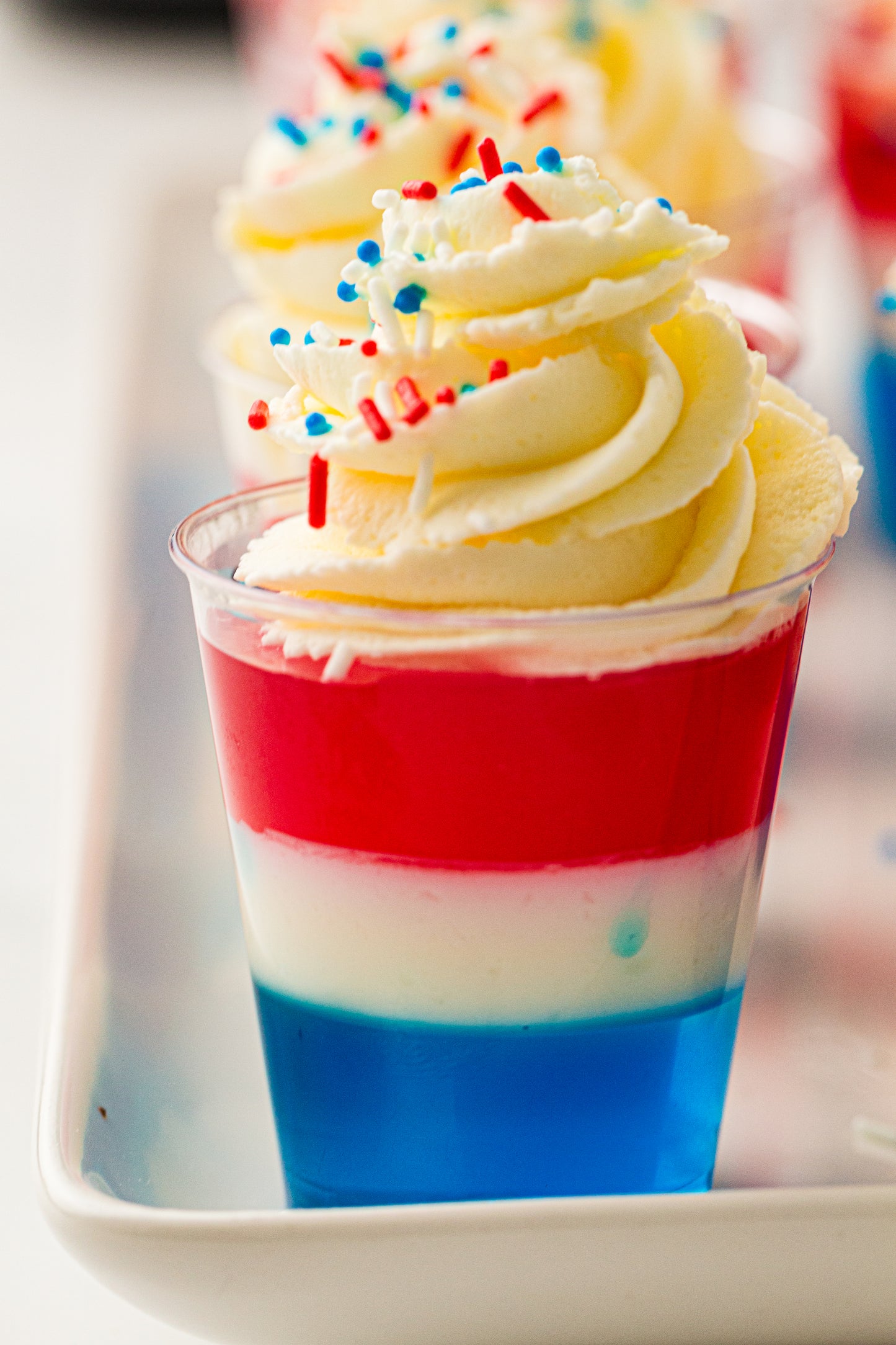 Red, White & Blue Jello Cups (Kid Friendly) – PLR Recipe