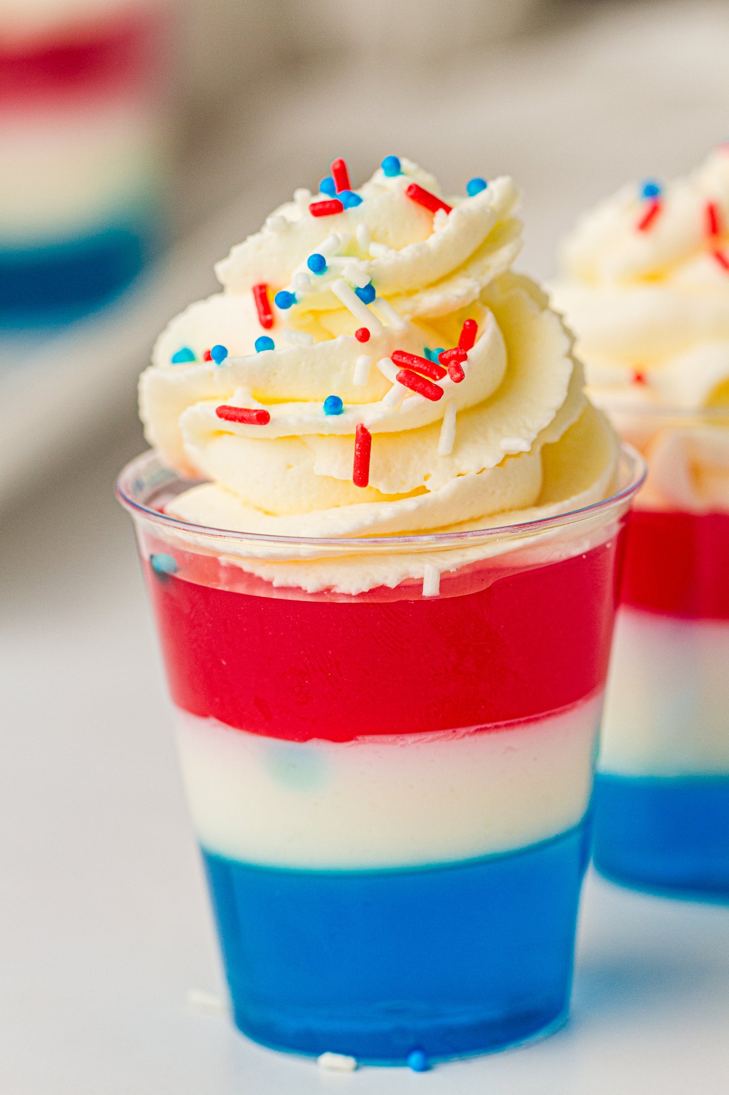 Red, White & Blue Jello Cups (Kid Friendly) – PLR Recipe