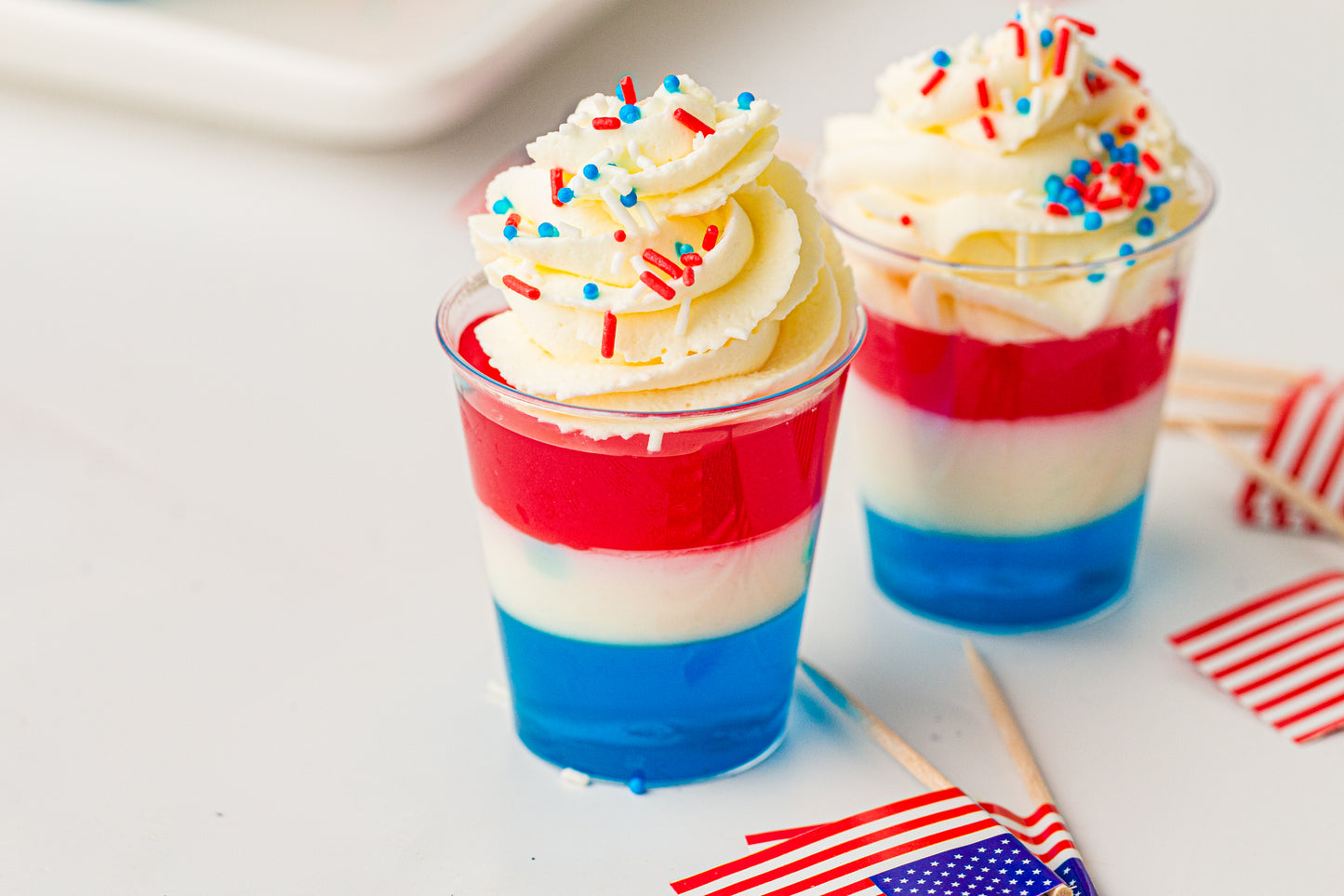 Red, White & Blue Jello Cups (Kid Friendly) – PLR Recipe