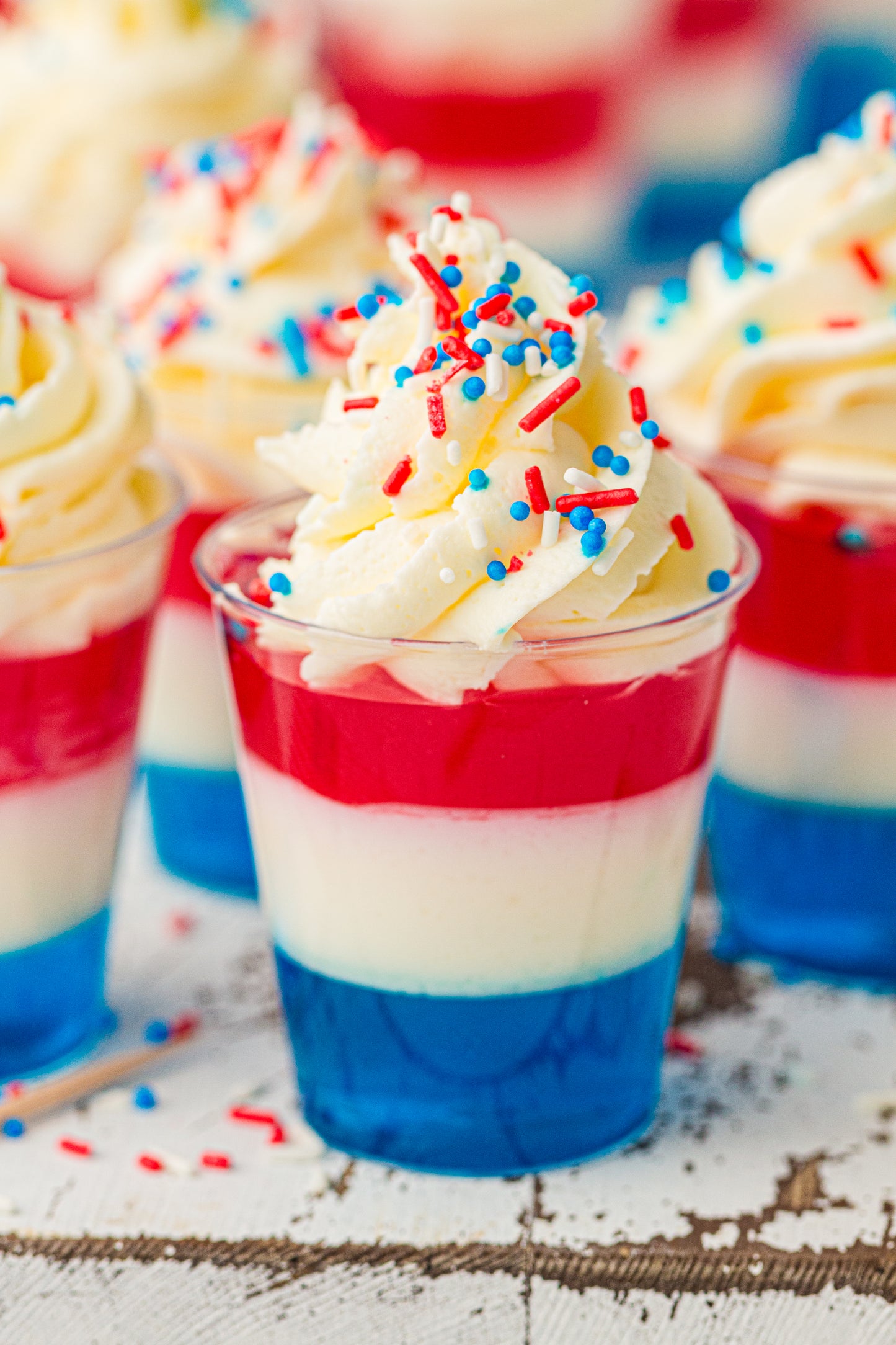 Red, White & Blue Jello Cups (Kid Friendly) – PLR Recipe