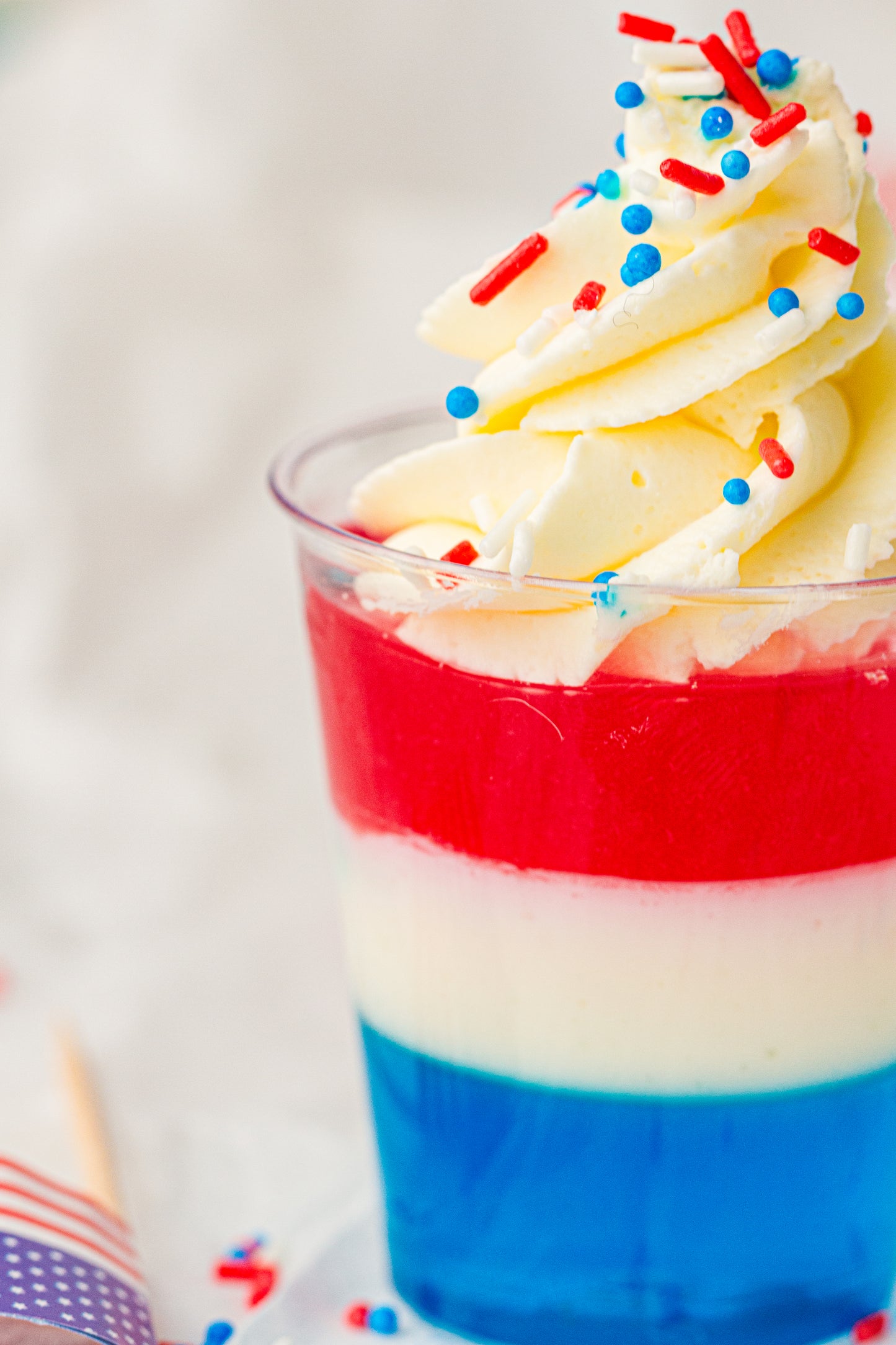 Red, White & Blue Jello Cups (Kid Friendly) – PLR Recipe