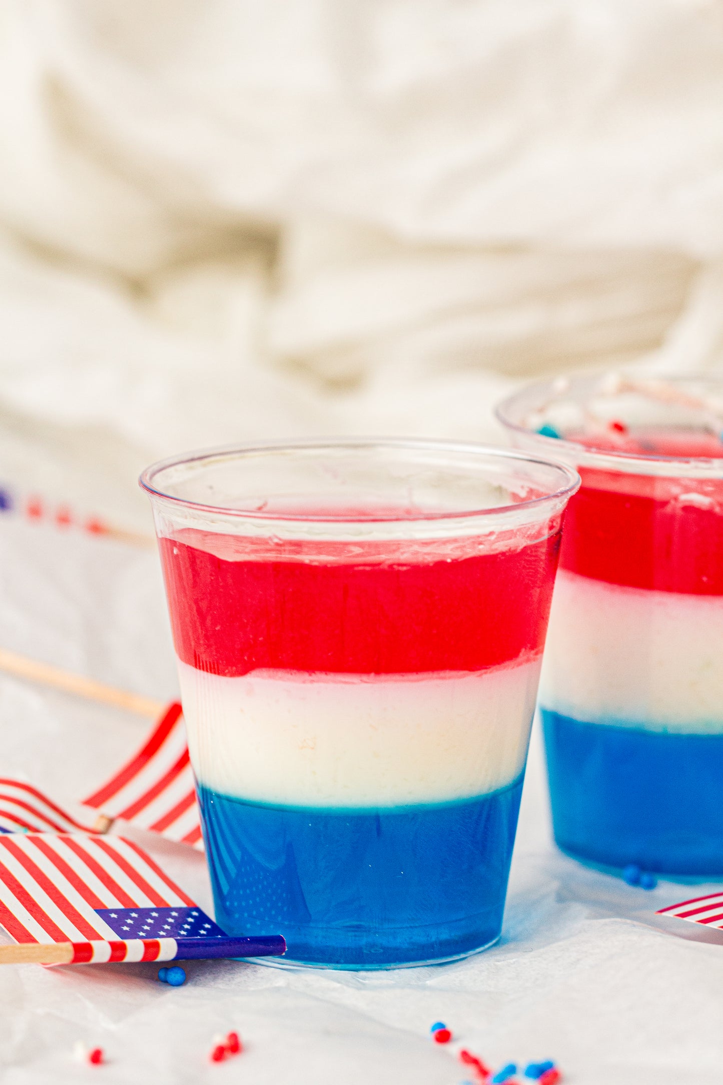 Red, White & Blue Jello Cups (Kid Friendly) – PLR Recipe