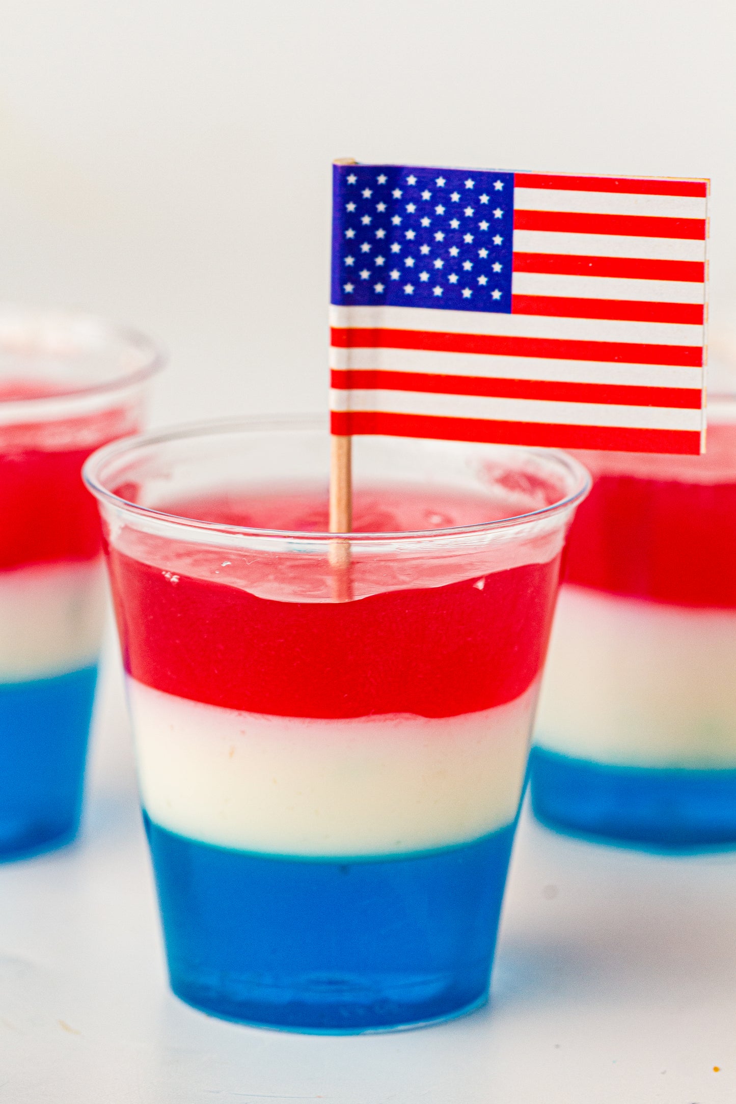 Red, White & Blue Jello Cups (Kid Friendly) – PLR Recipe