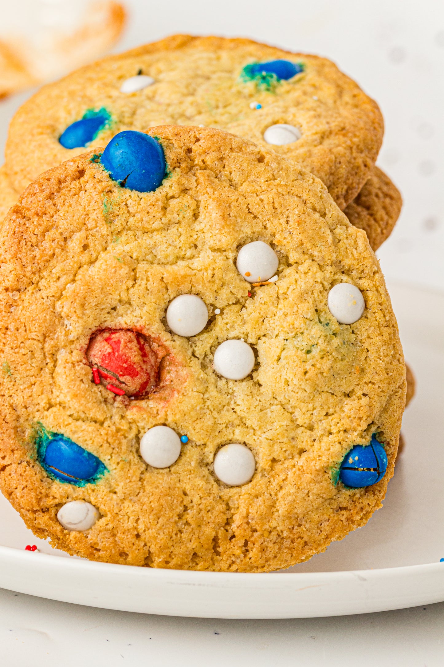 Red, White & Blue M&M Cookies – PLR Recipe