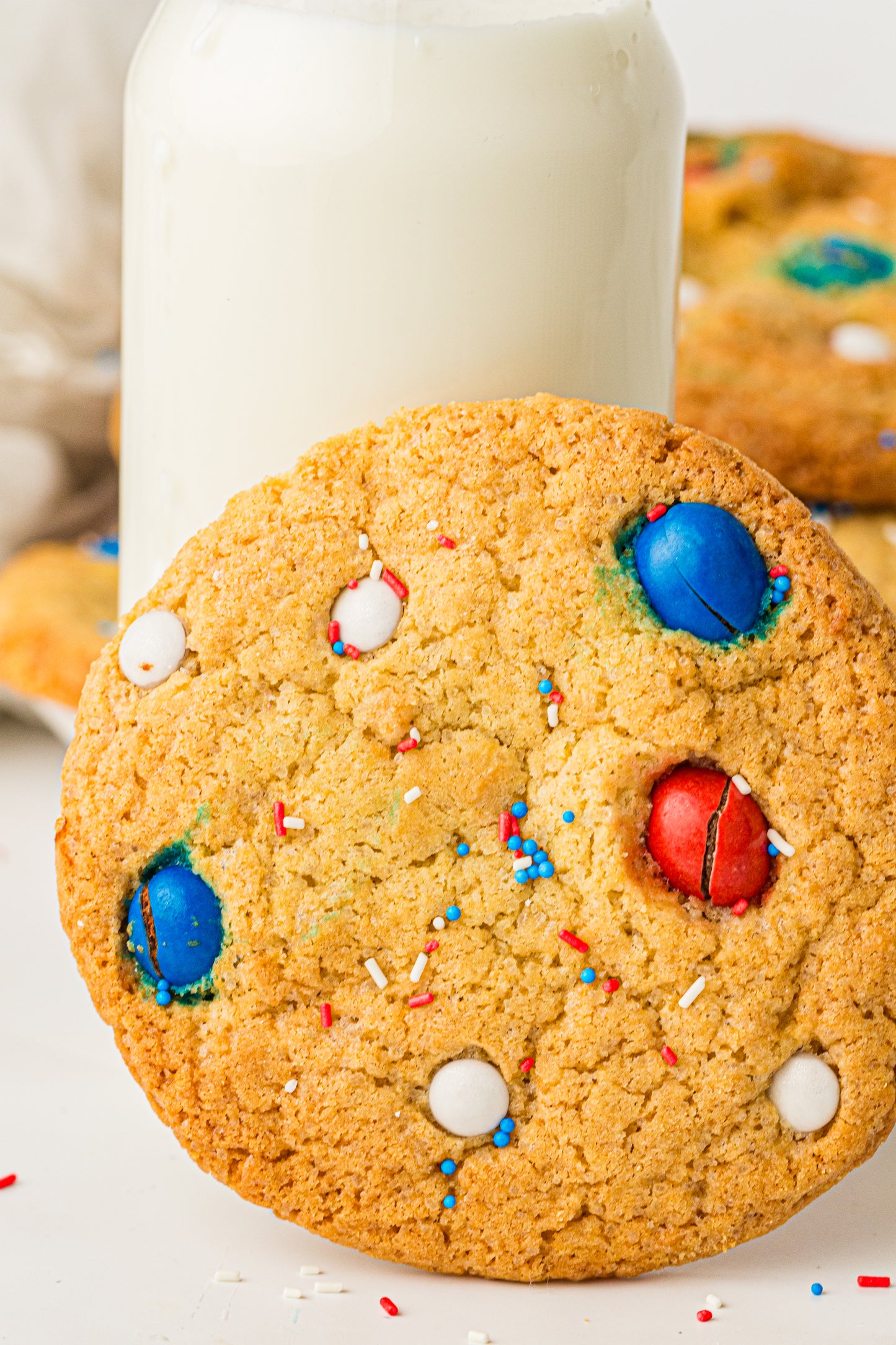 Red, White & Blue M&M Cookies – PLR Recipe