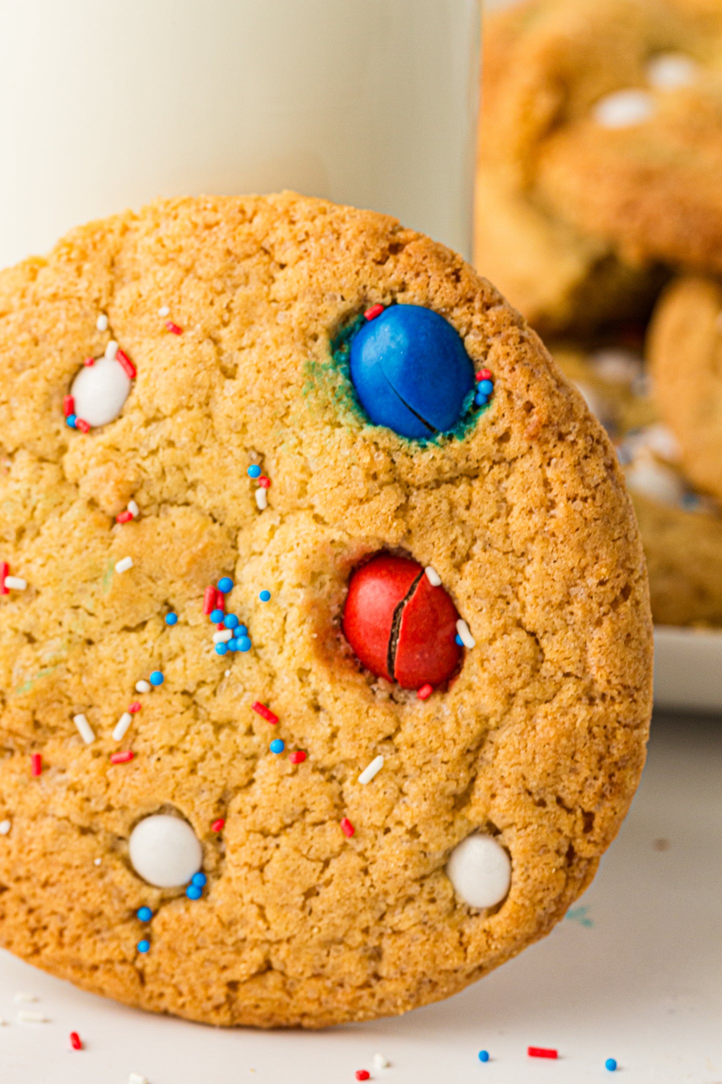 Red, White & Blue M&M Cookies – PLR Recipe