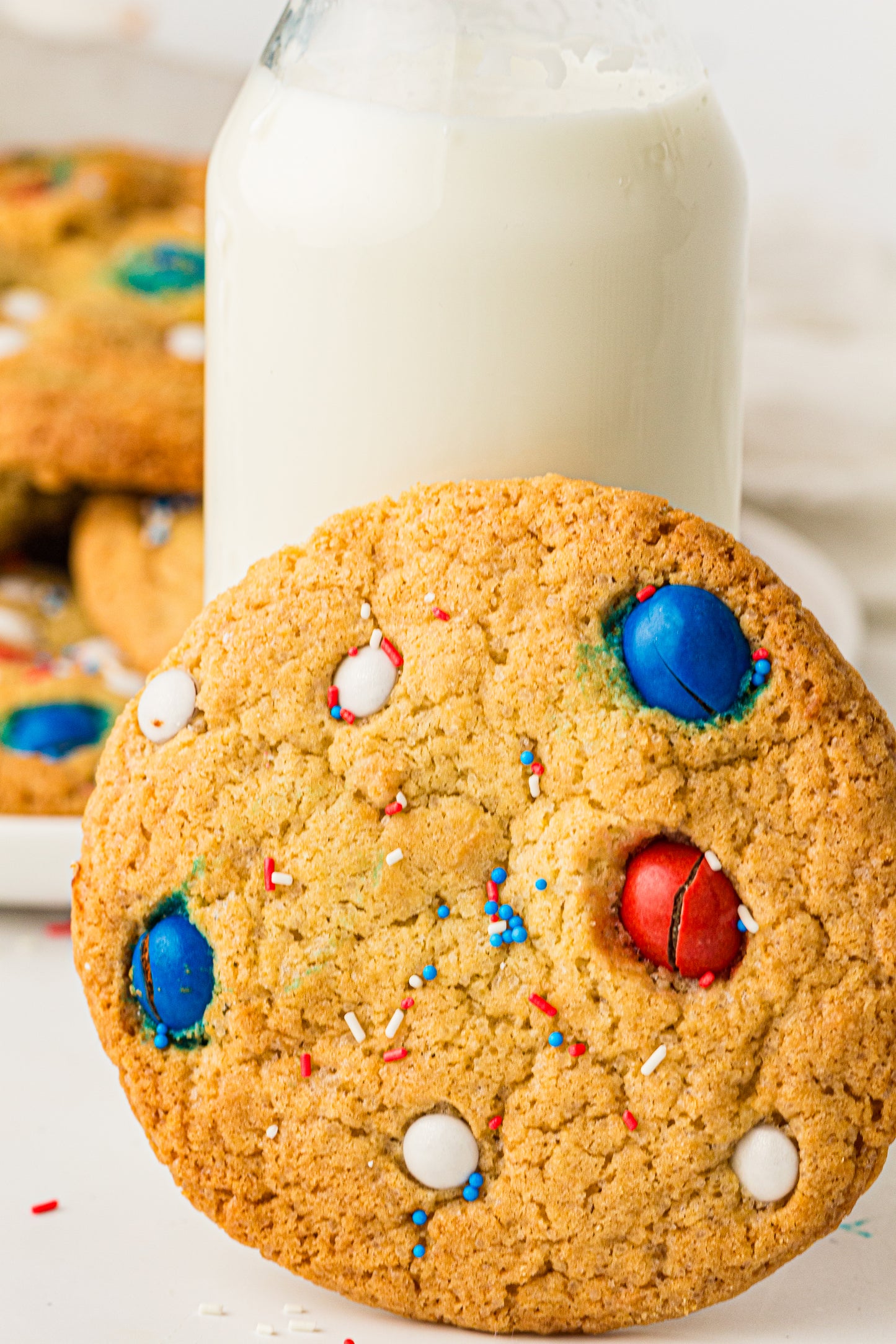 Red, White & Blue M&M Cookies – PLR Recipe