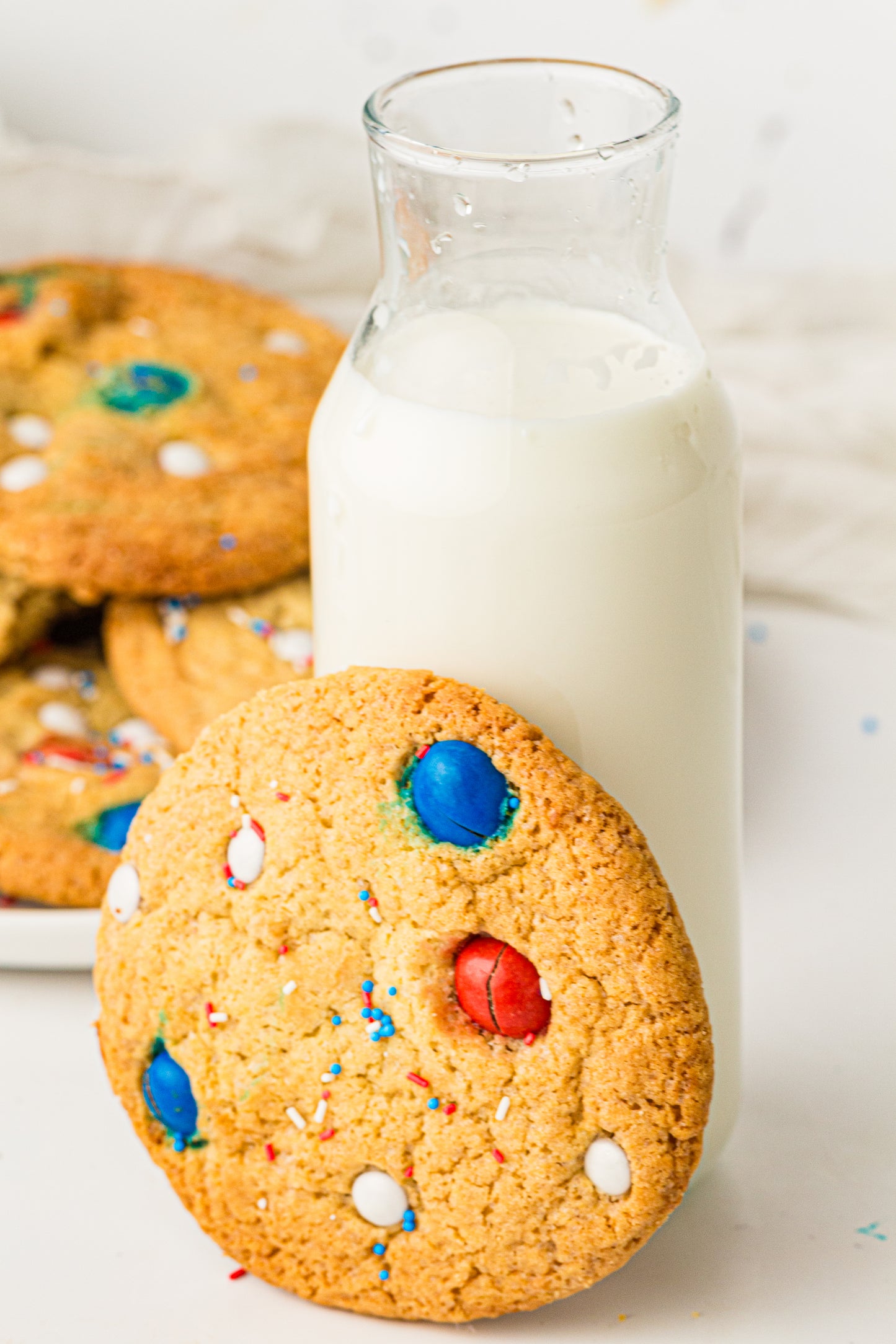 Red, White & Blue M&M Cookies – PLR Recipe