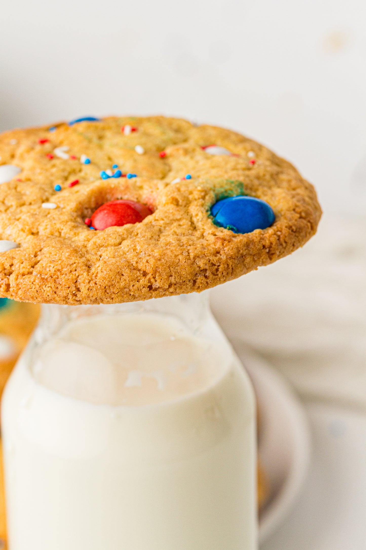 Red, White & Blue M&M Cookies – PLR Recipe