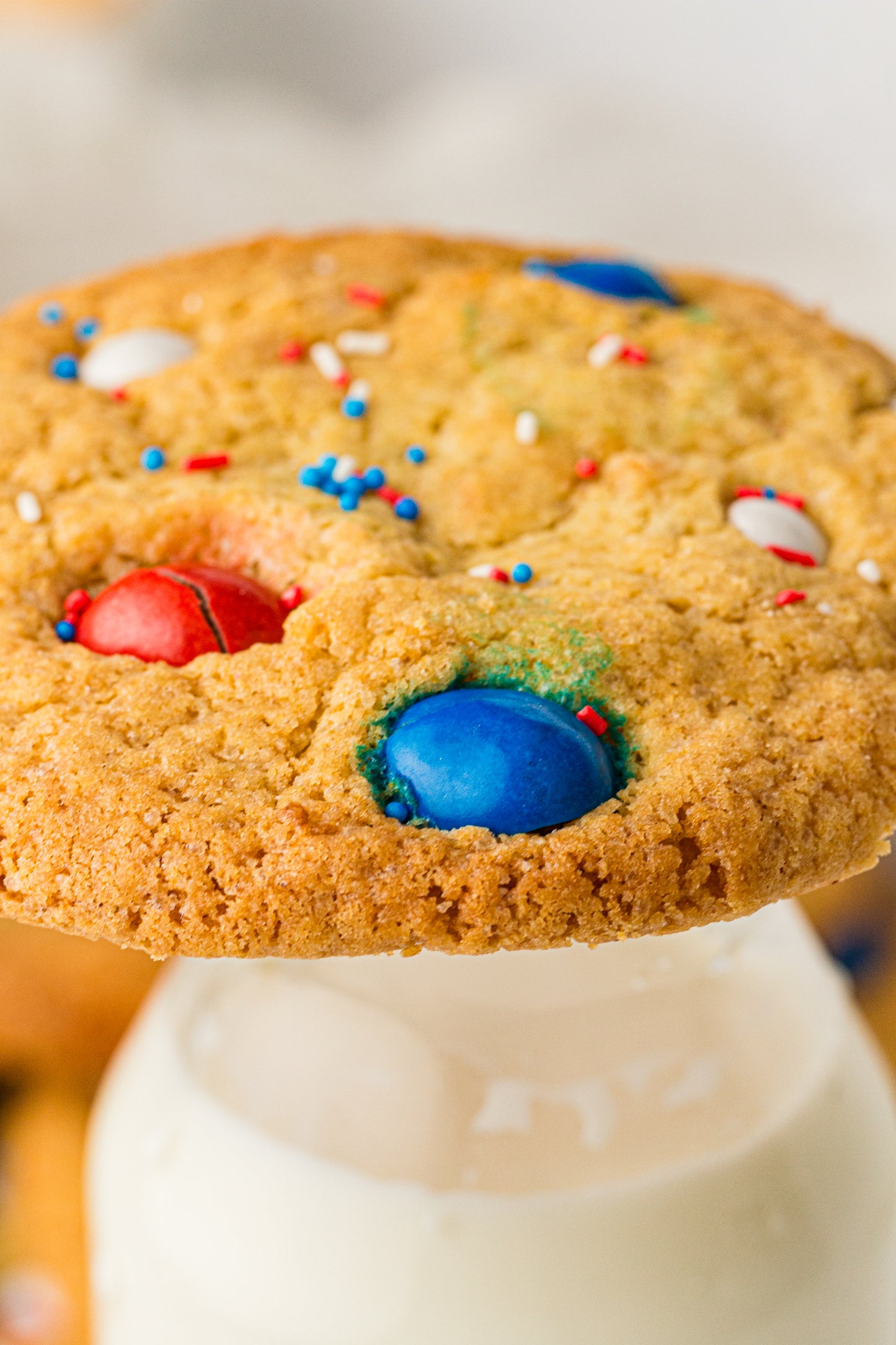 Red, White & Blue M&M Cookies – PLR Recipe
