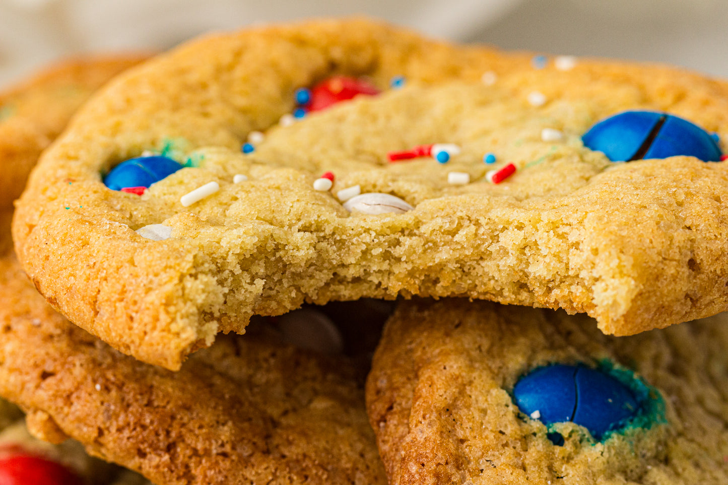 Red, White & Blue M&M Cookies – PLR Recipe