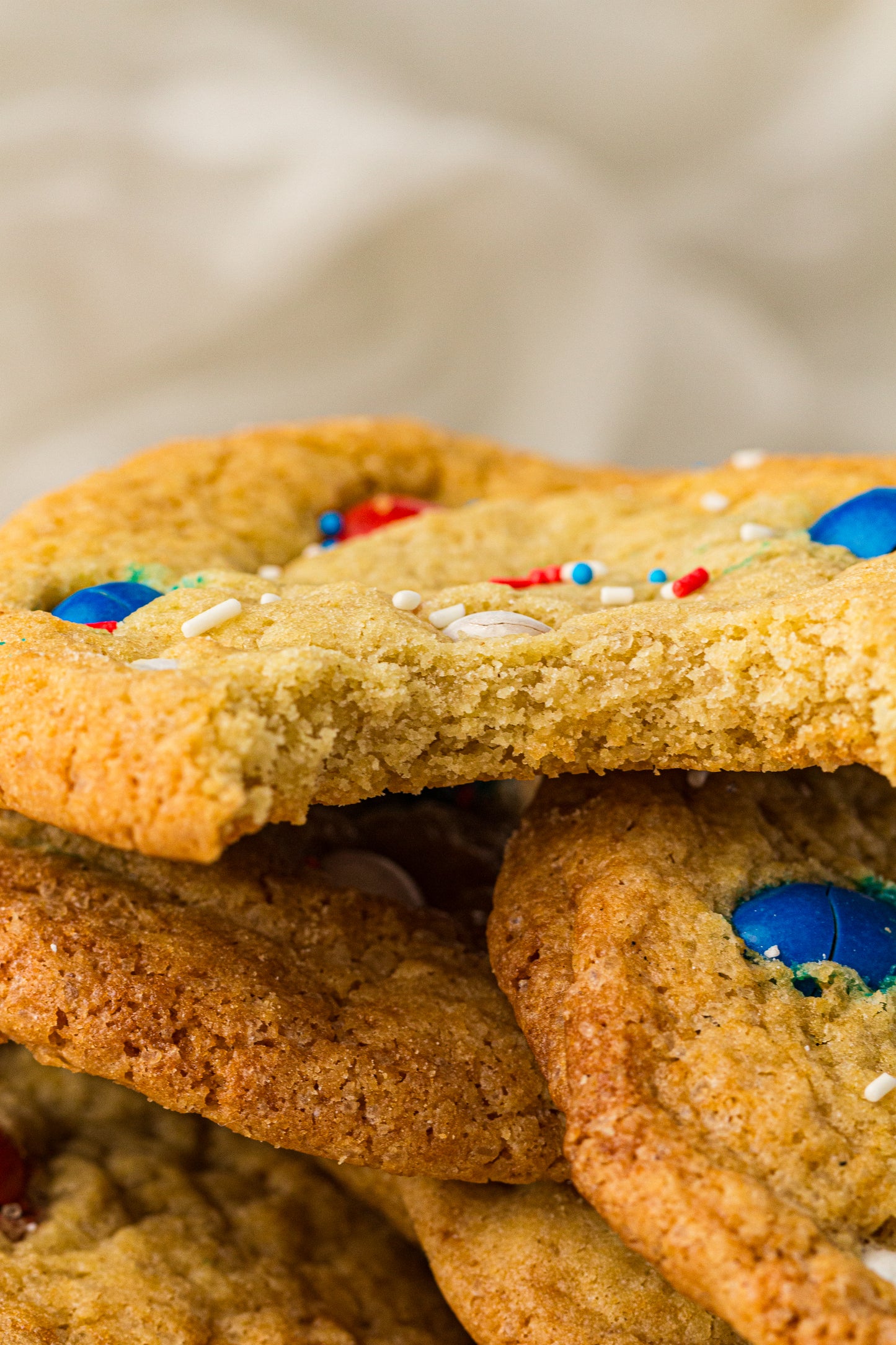 Red, White & Blue M&M Cookies – PLR Recipe