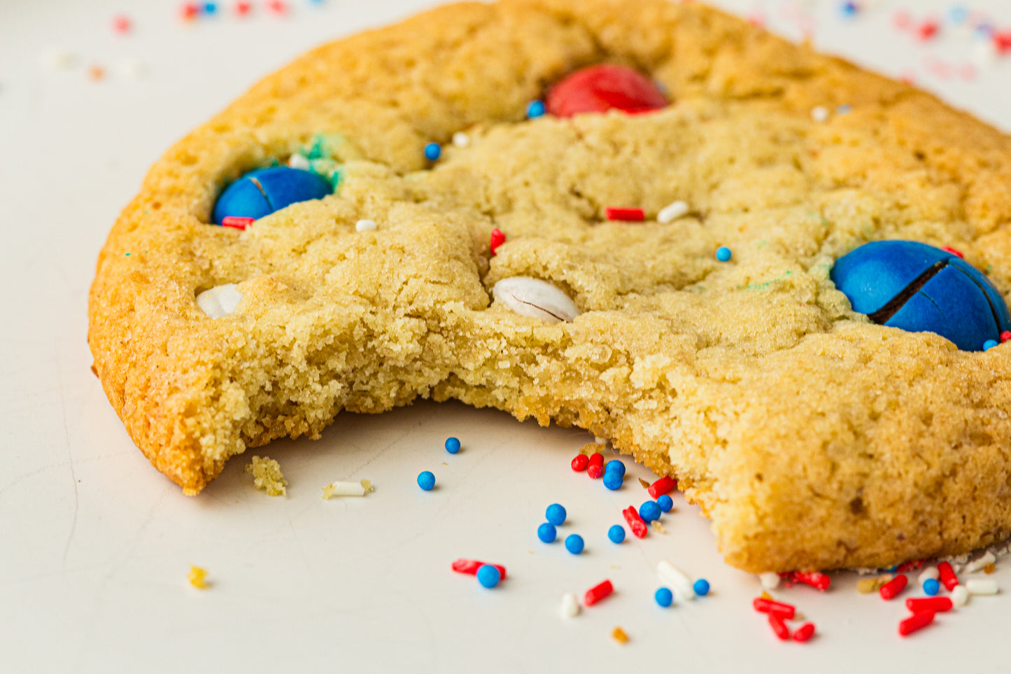 Red, White & Blue M&M Cookies – PLR Recipe