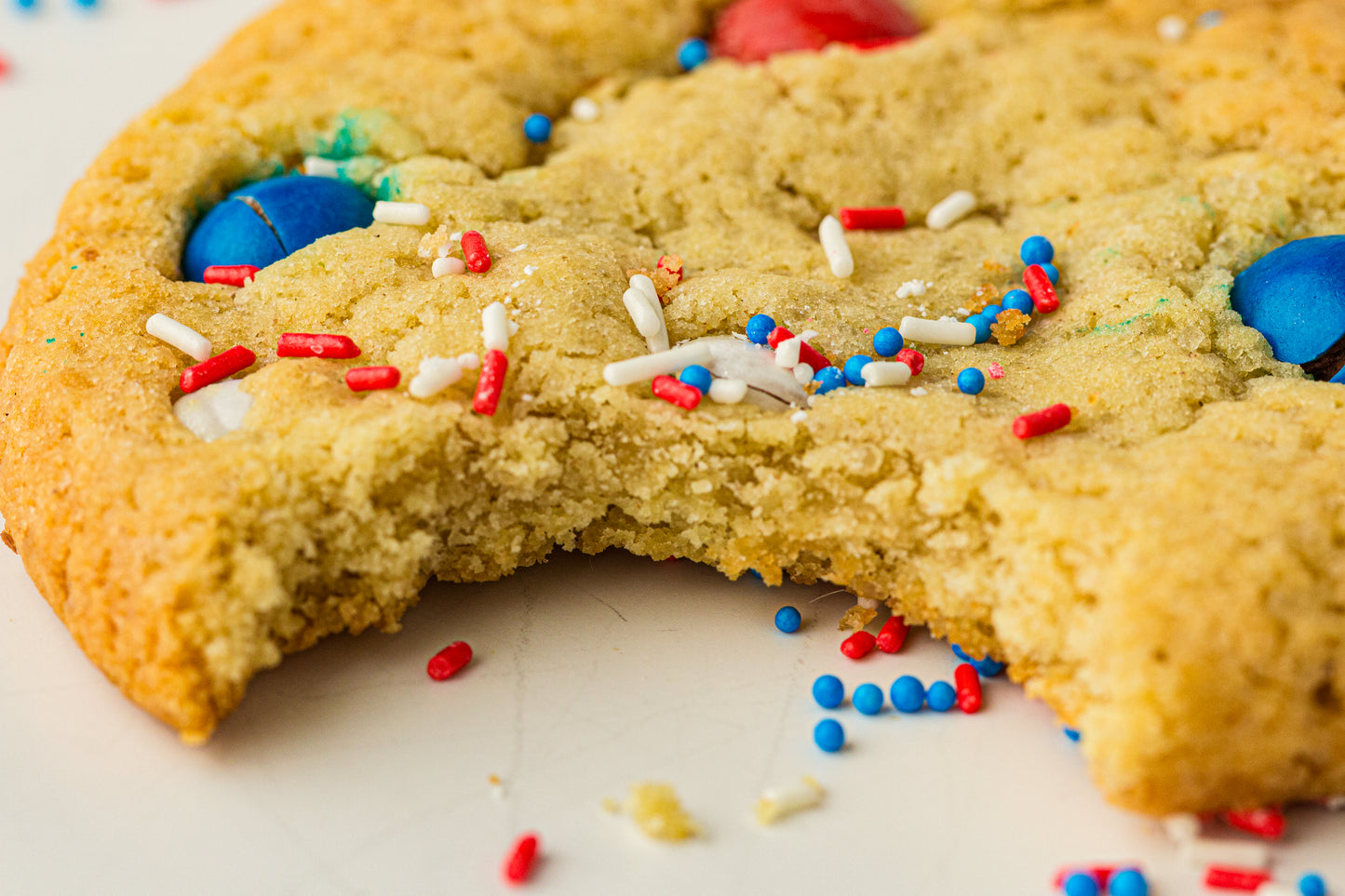 Red, White & Blue M&M Cookies – PLR Recipe